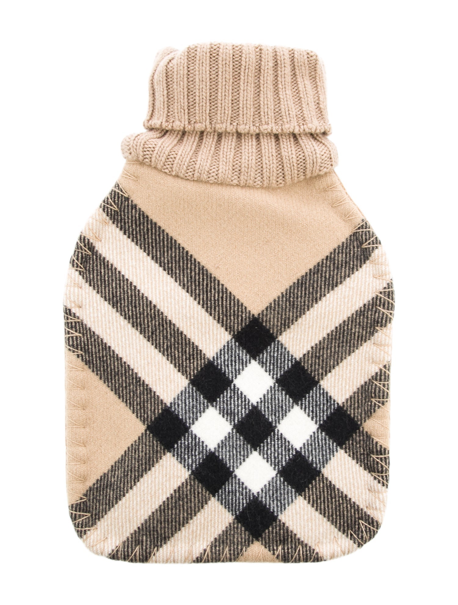 Burberry Hot Water Bottle Nova Check Sleeve w/ Tags