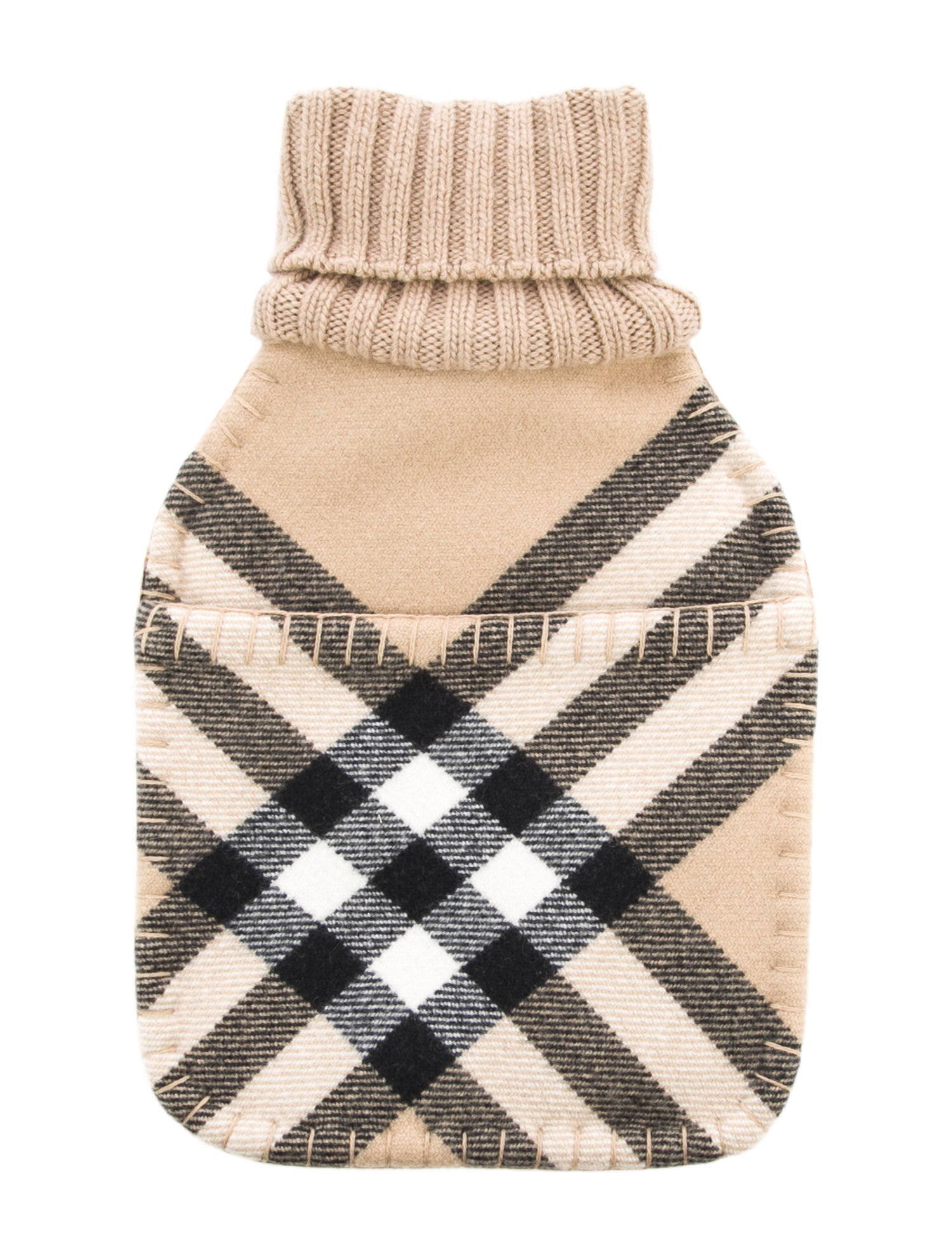 Burberry Hot Water Bottle Nova Check Sleeve w/ Tags