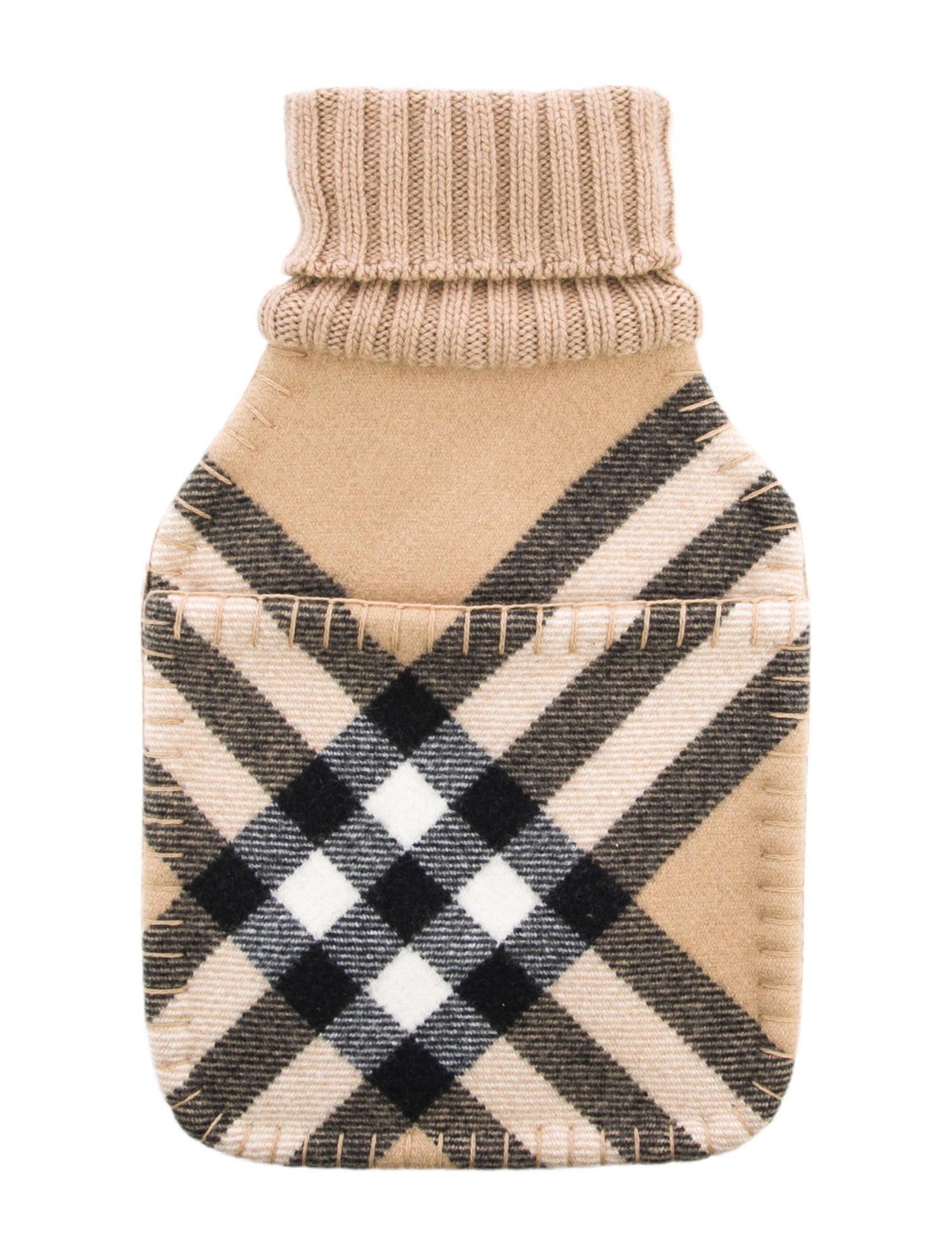 Burberry Hot Water Bottle Nova Check Sleeve w/ Tags