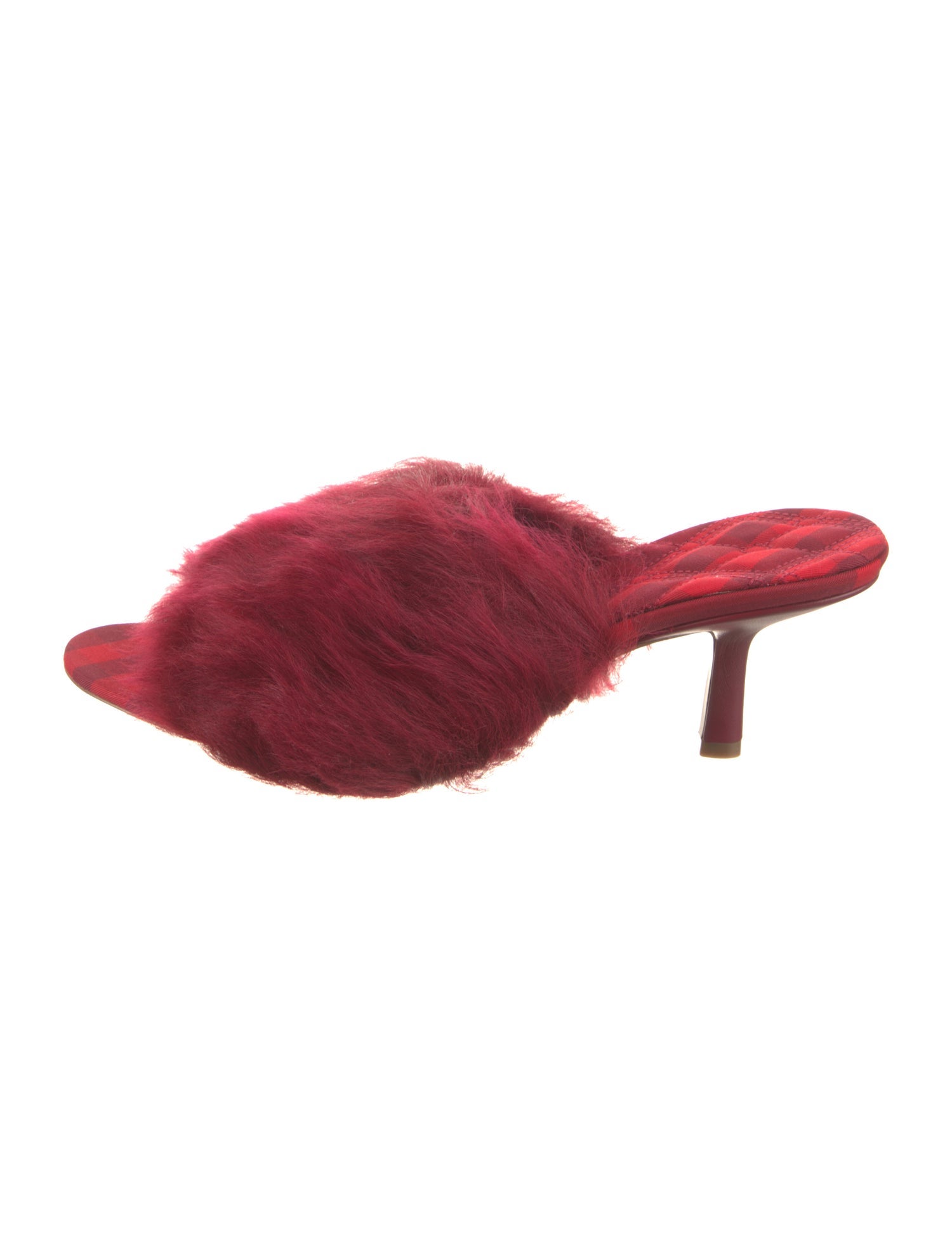 Burberry Fur Slides