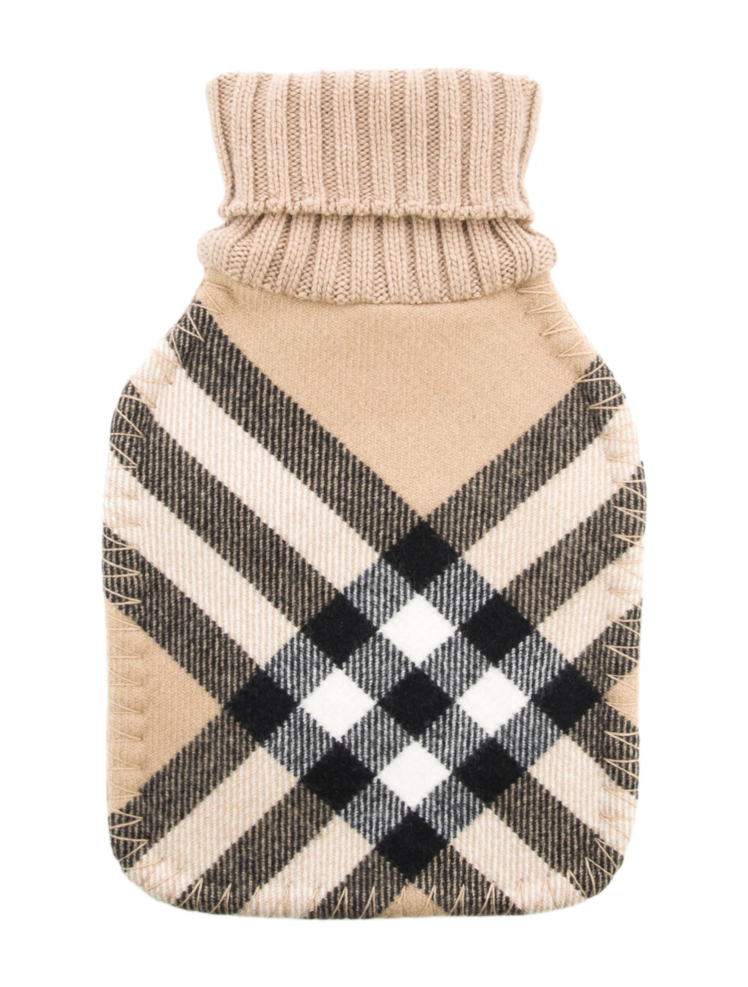 Burberry Hot Water Bottle Nova Check Sleeve w/ Tags