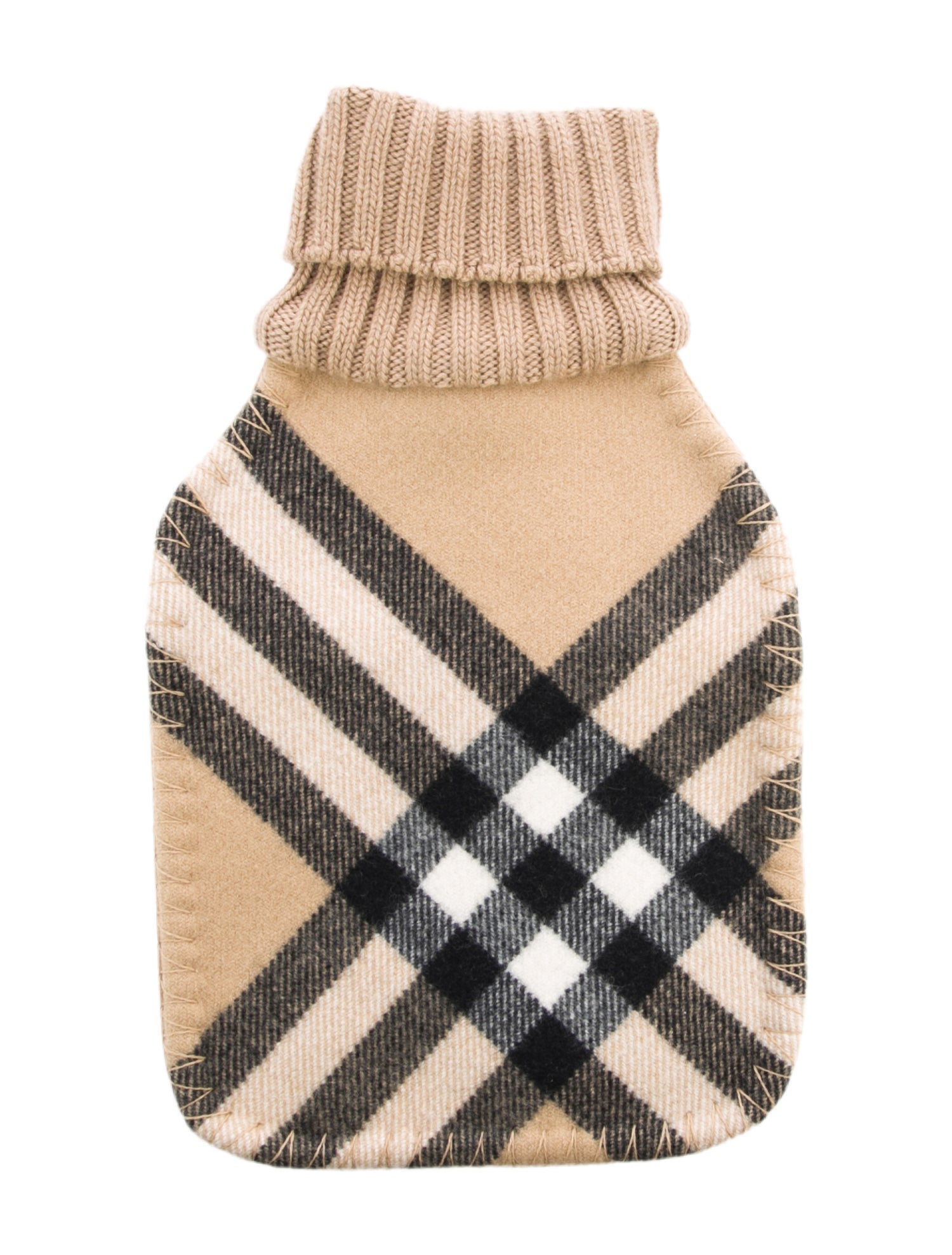 Burberry Hot Water Bottle Nova Check Sleeve w/ Tags