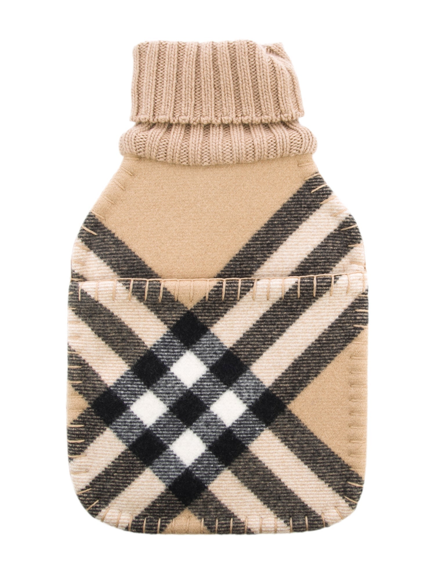 Burberry Hot Water Bottle Nova Check Sleeve w/ Tags