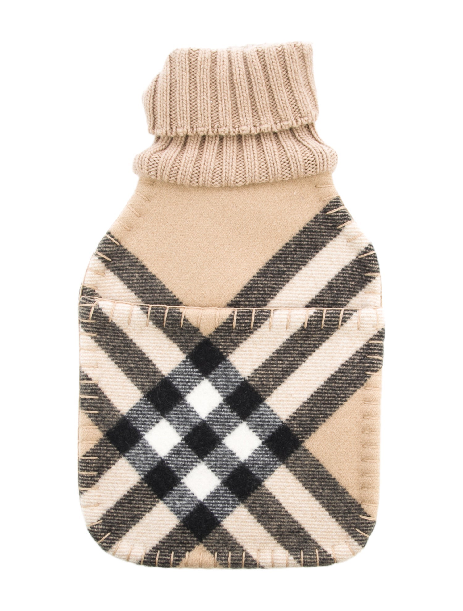 Burberry Hot Water Bottle Nova Check Sleeve w/ Tags