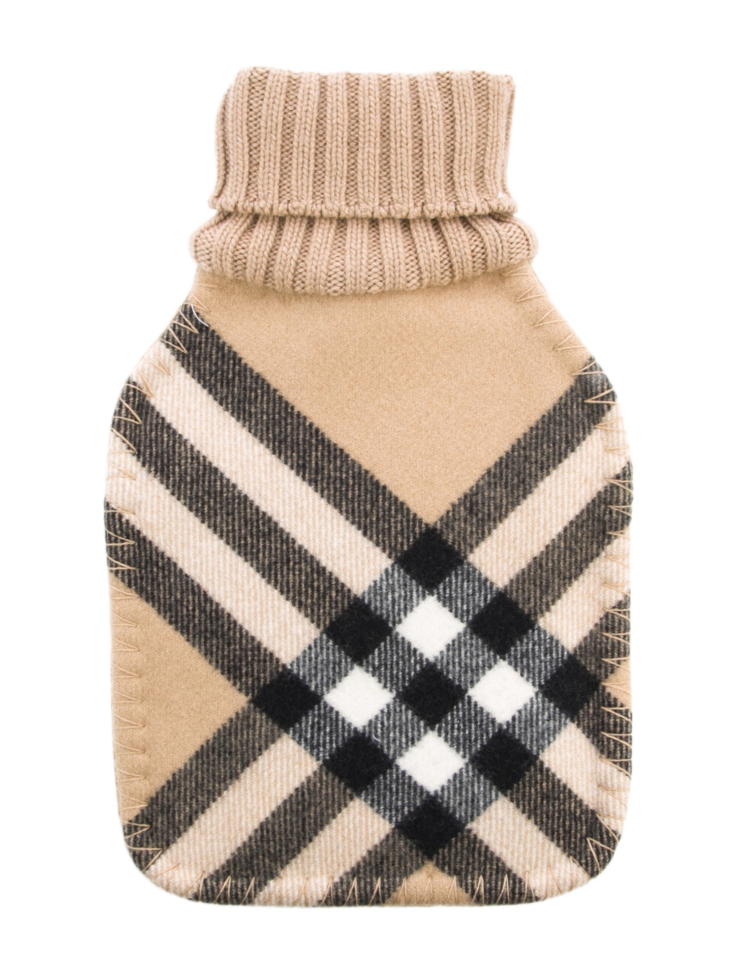 Burberry Hot Water Bottle Nova Check Sleeve w/ Tags