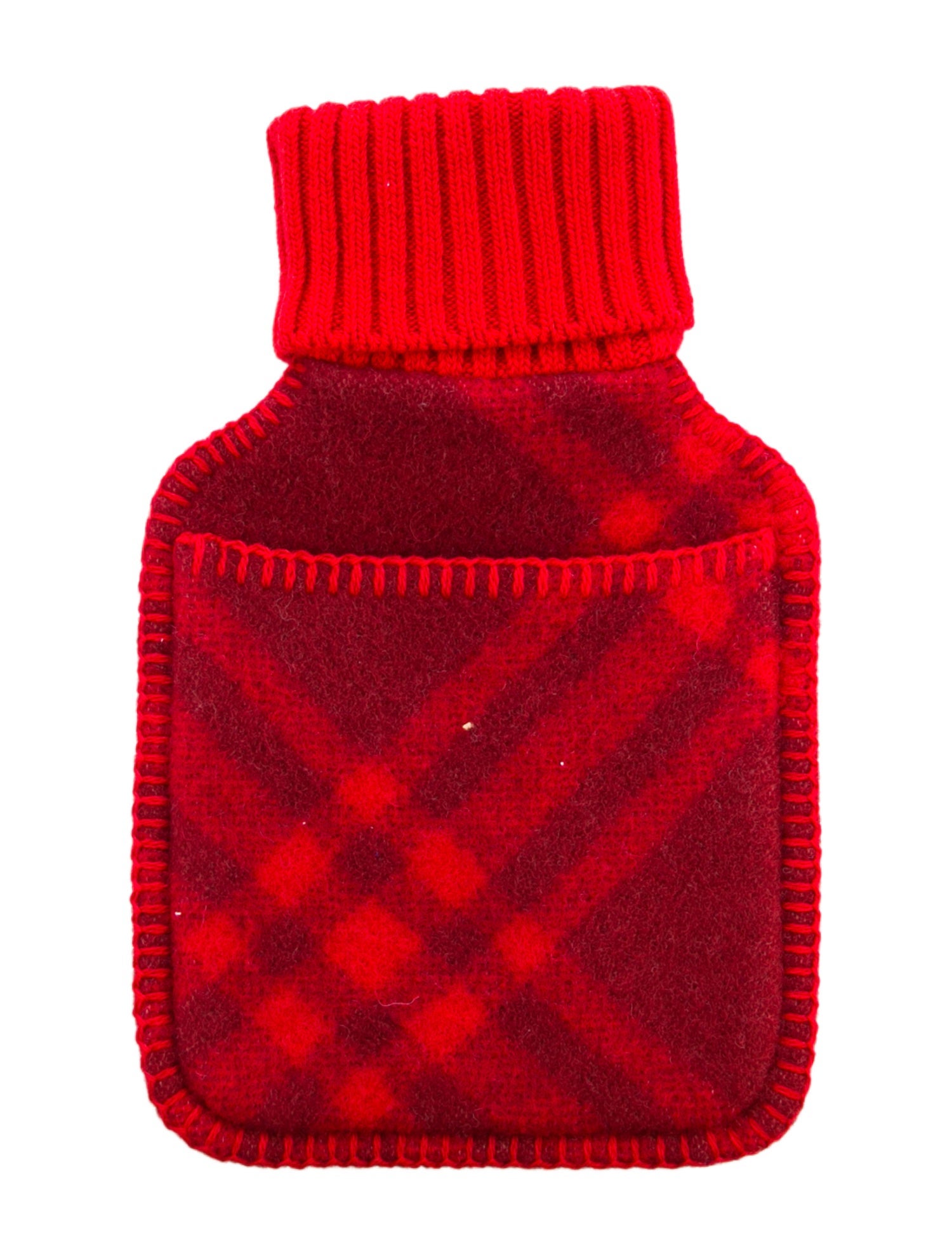 Burberry Hot Water Bottle Check Sleeve w/ Tags