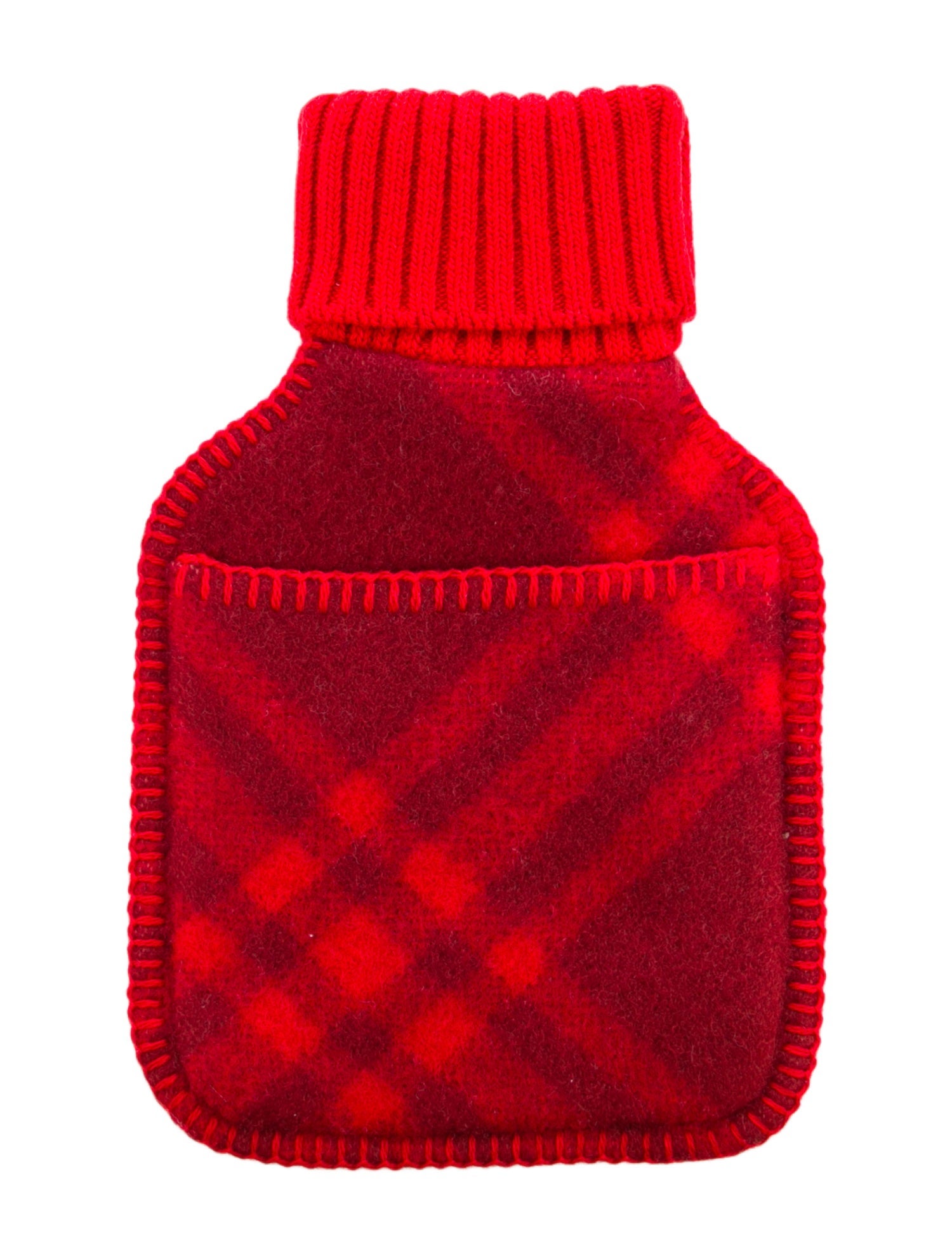 Burberry Hot Water Bottle Check Sleeve w/ Tags