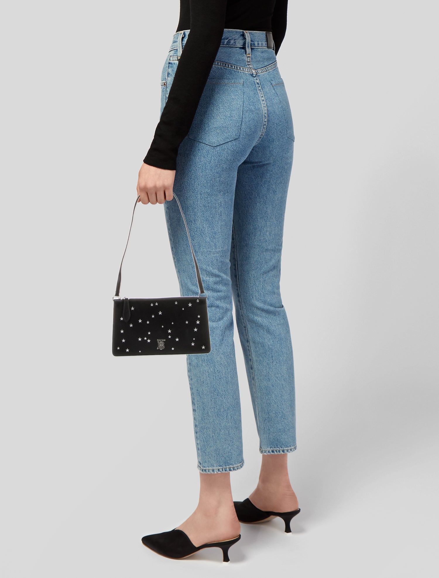 Burberry TB Monogram Shoulder Bag