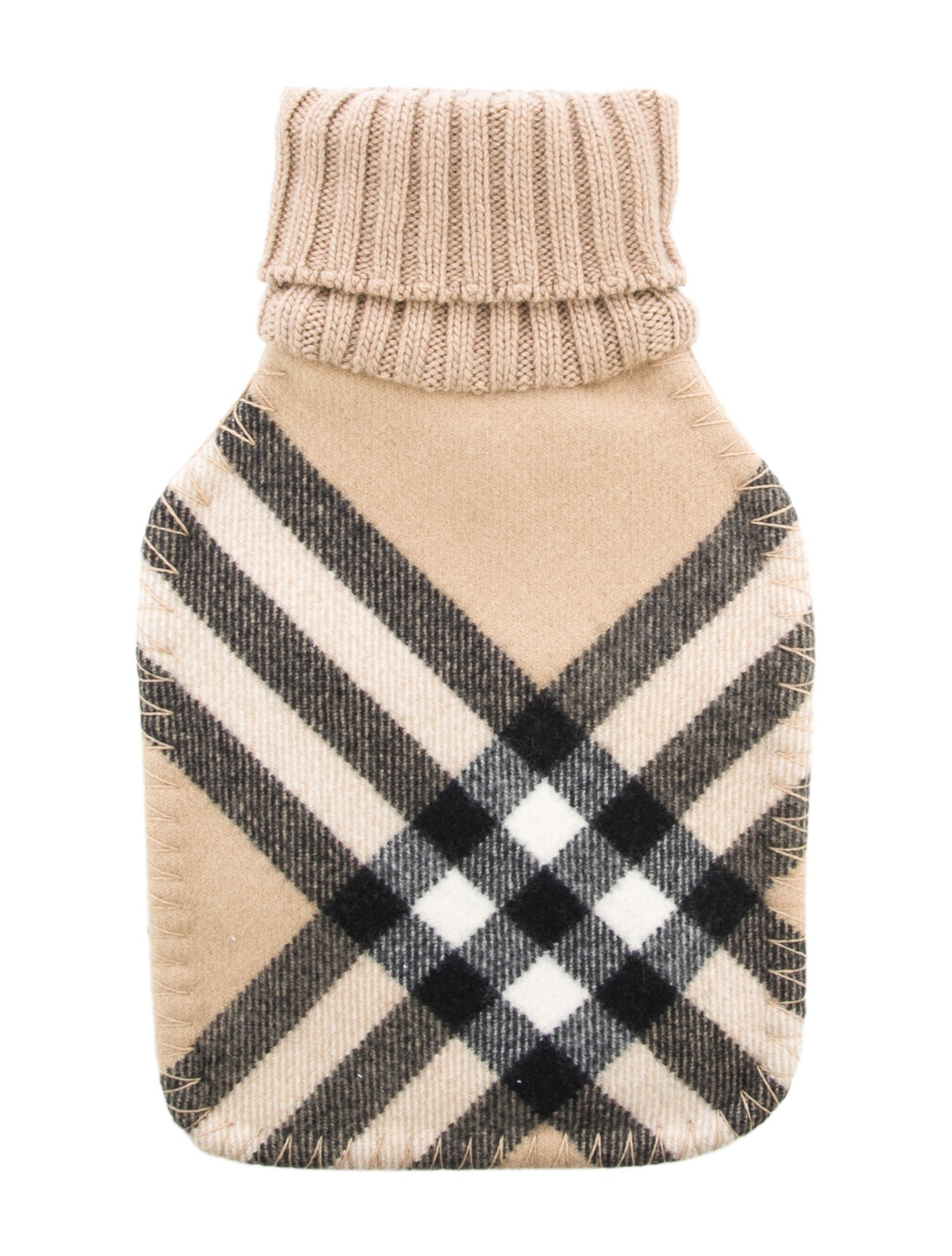 Burberry Hot Water Bottle Nova Check Sleeve w/ Tags