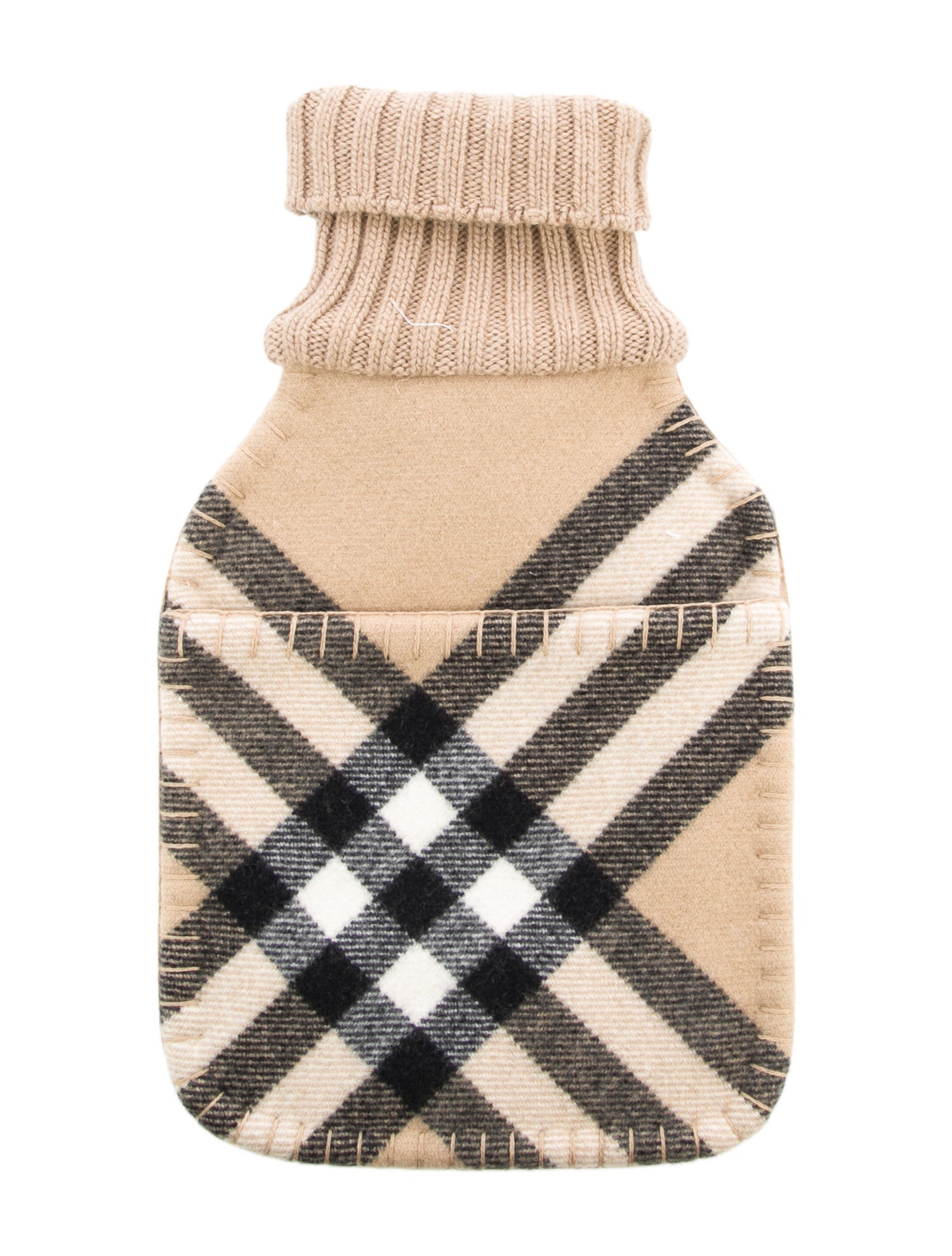 Burberry Hot Water Bottle Nova Check Sleeve w/ Tags