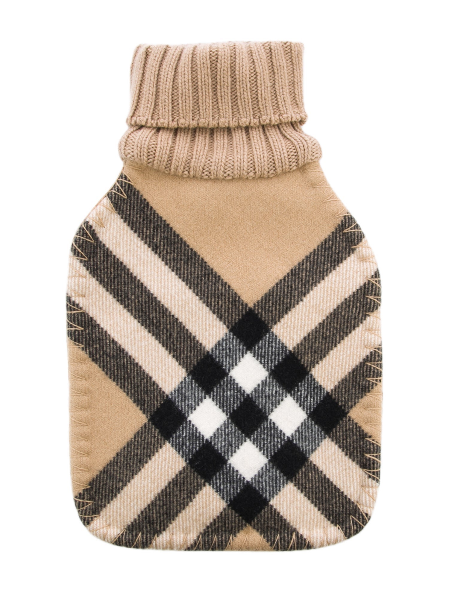 Burberry Hot Water Bottle Nova Check Sleeve w/ Tags