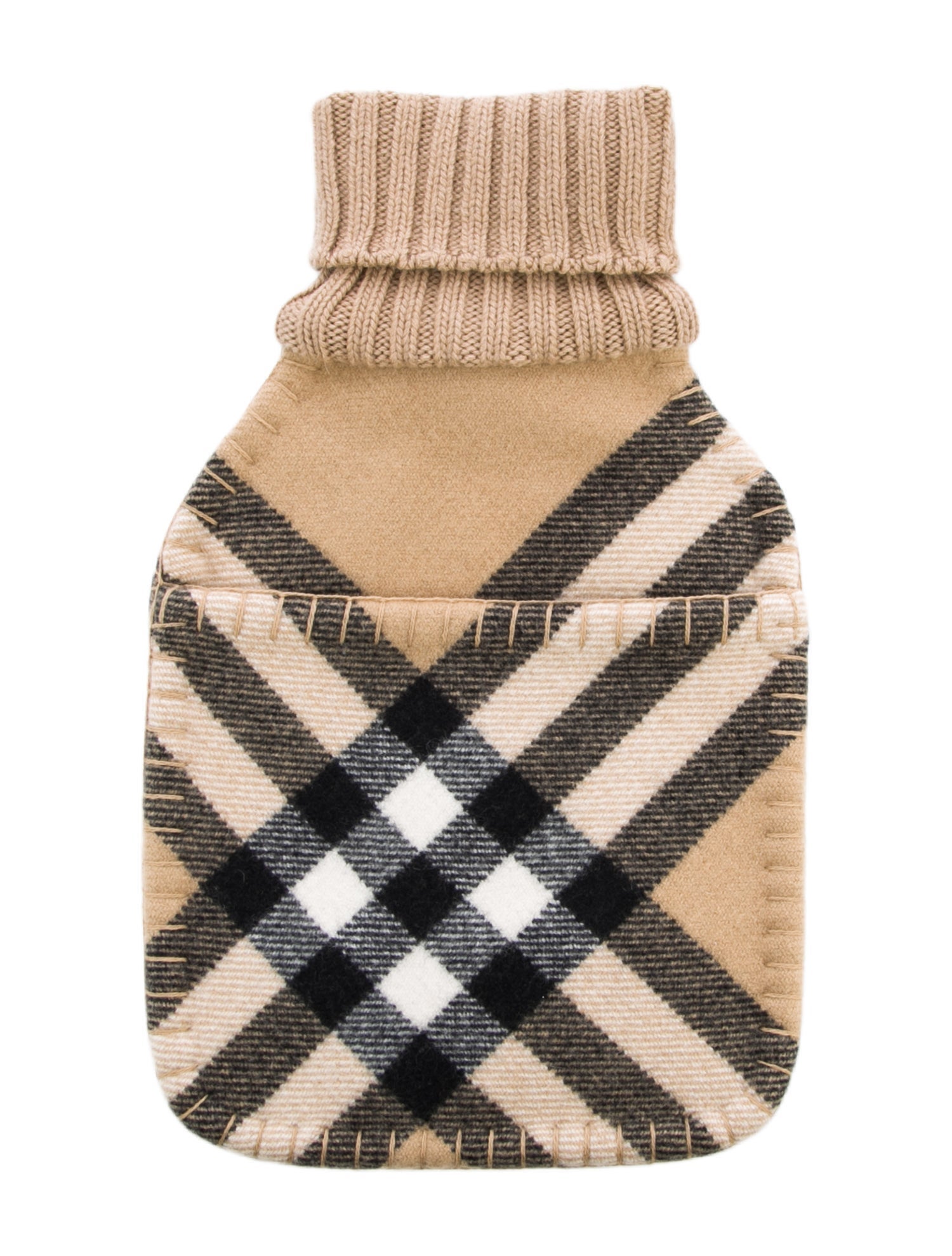 Burberry Hot Water Bottle Nova Check Sleeve w/ Tags
