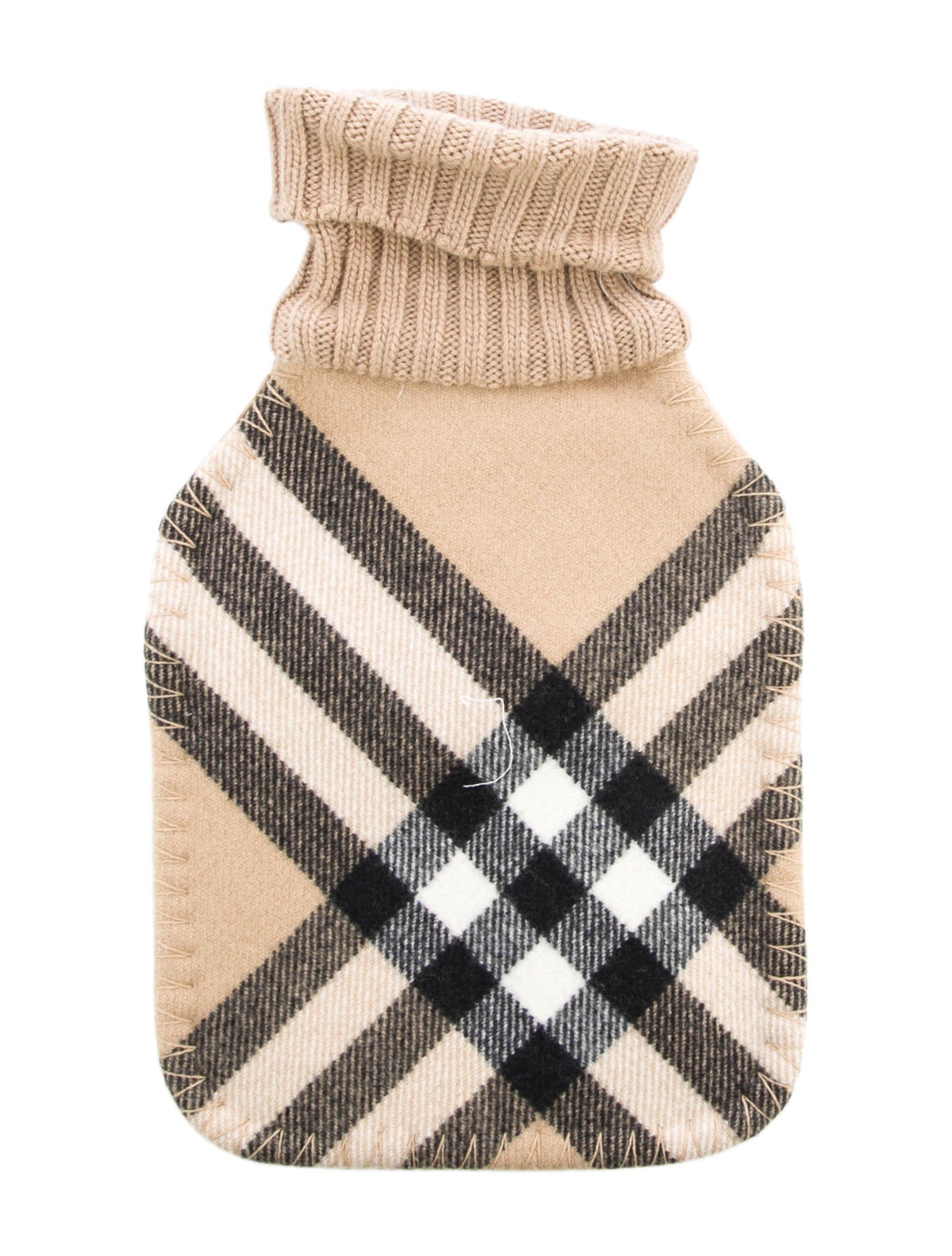 Burberry Hot Water Bottle Nova Check Sleeve w/ Tags