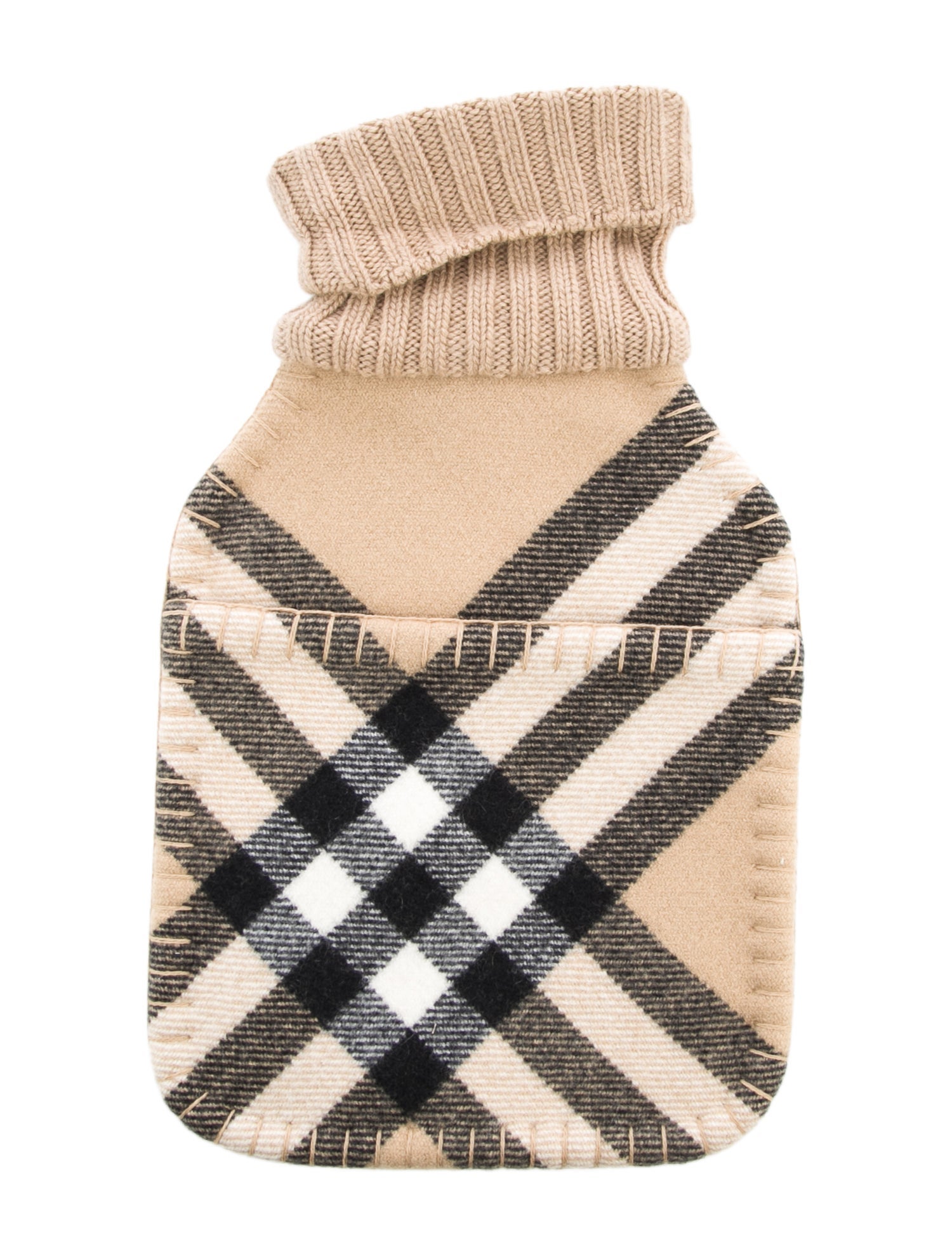 Burberry Hot Water Bottle Nova Check Sleeve w/ Tags