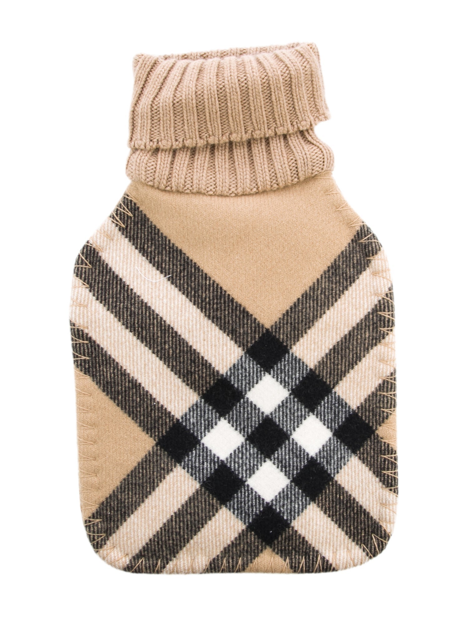 Burberry Hot Water Bottle Nova Check Sleeve w/ Tags