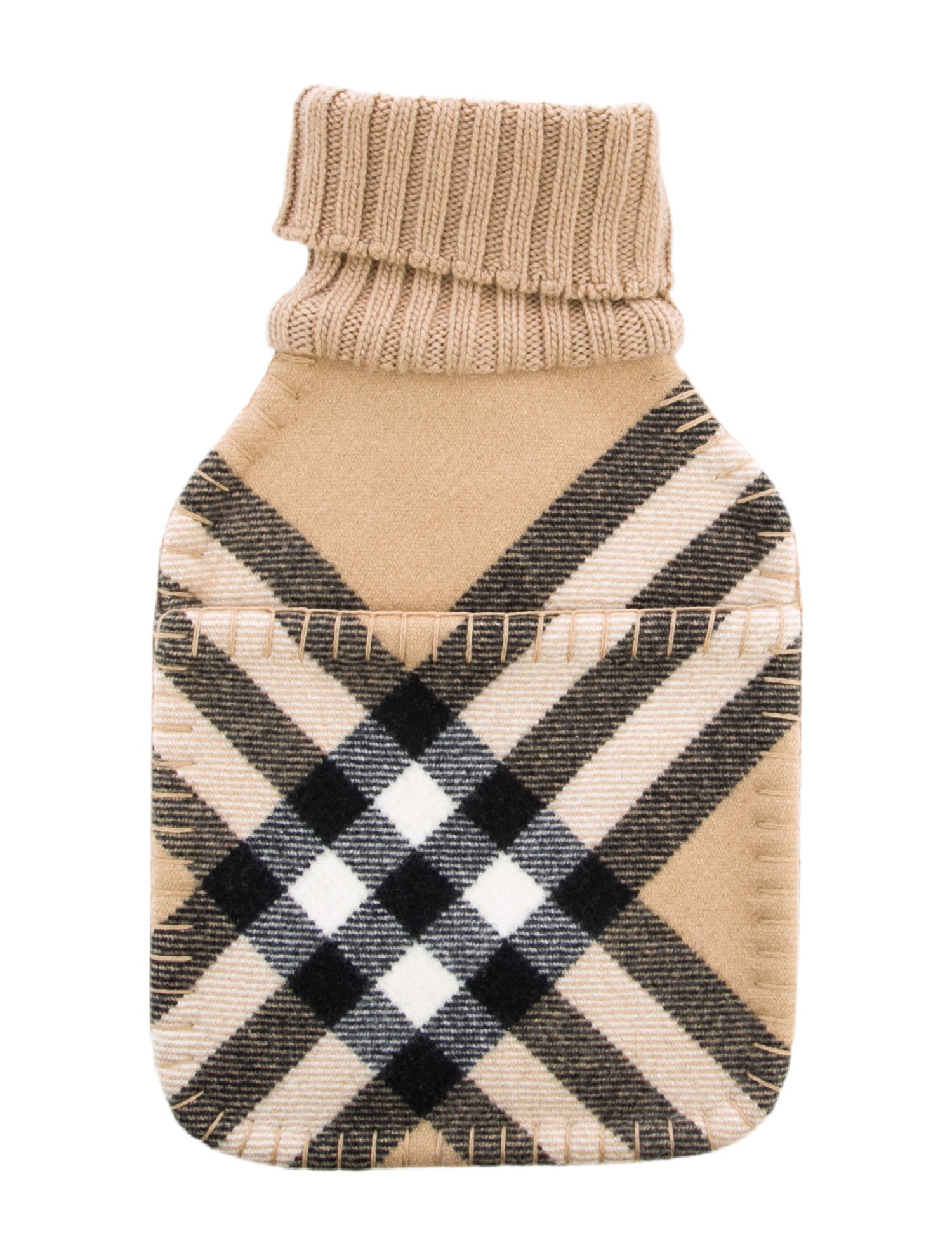 Burberry Hot Water Bottle Nova Check Sleeve w/ Tags