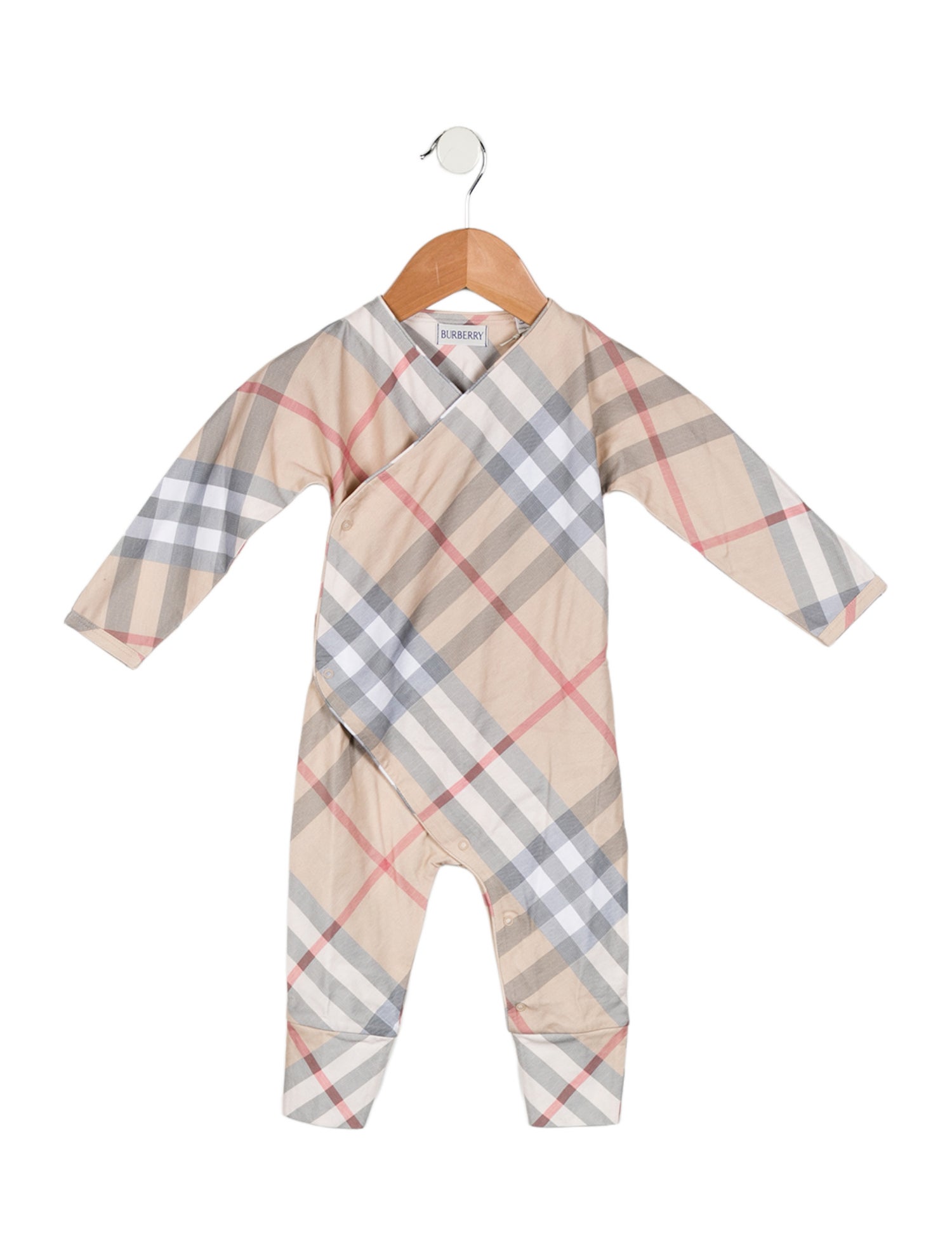 Burberry Infants' Checkprint One Piece w/ Tags