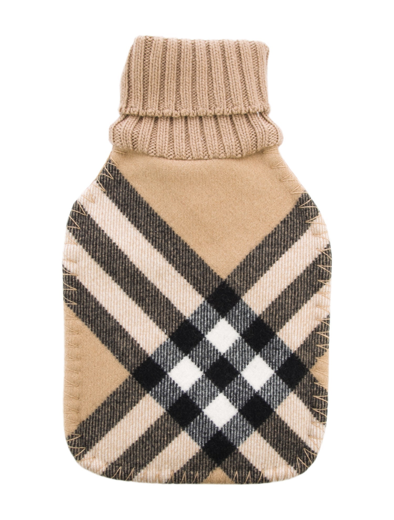 Burberry Hot Water Bottle Nova Check Sleeve w/ Tags
