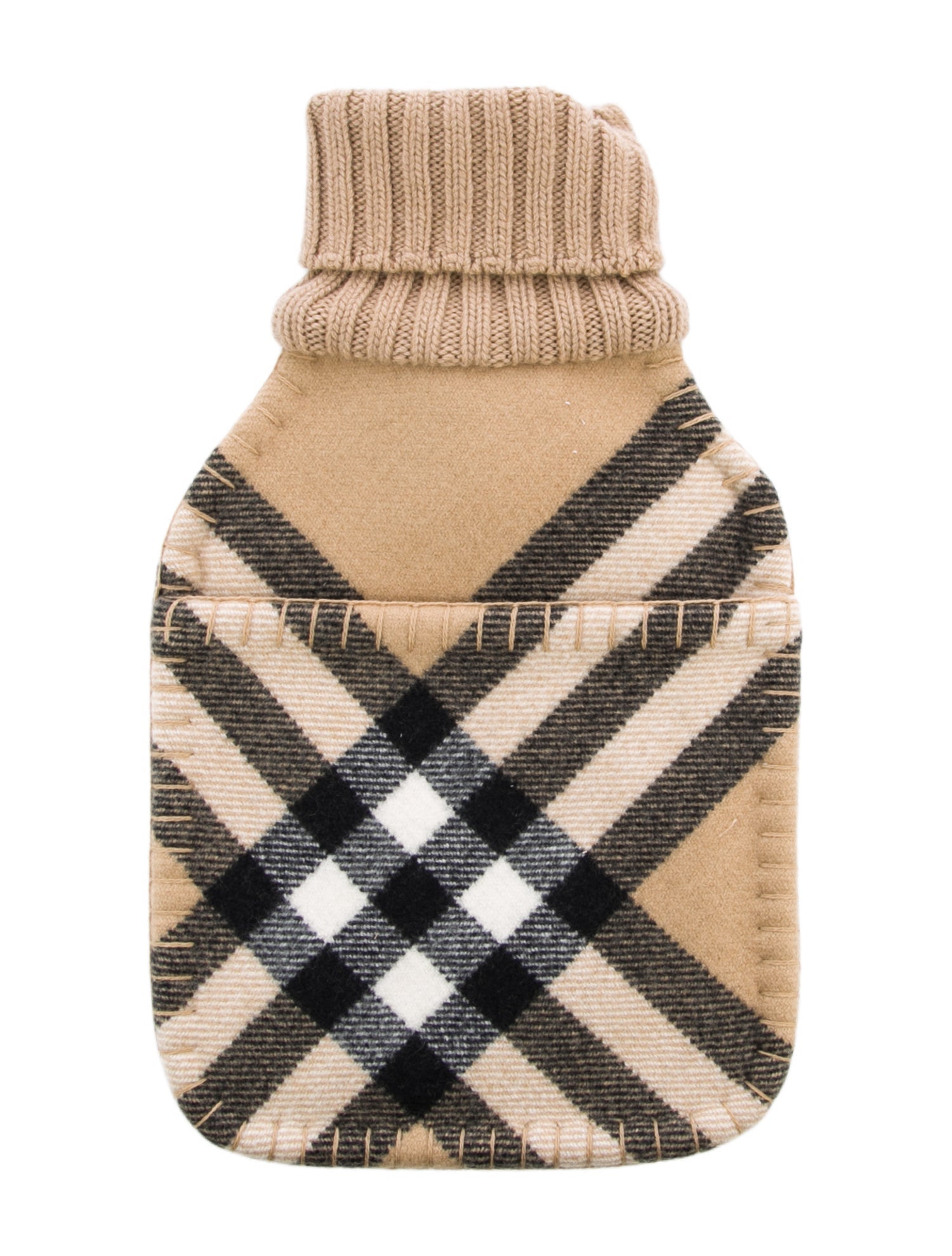 Burberry Hot Water Bottle Nova Check Sleeve w/ Tags