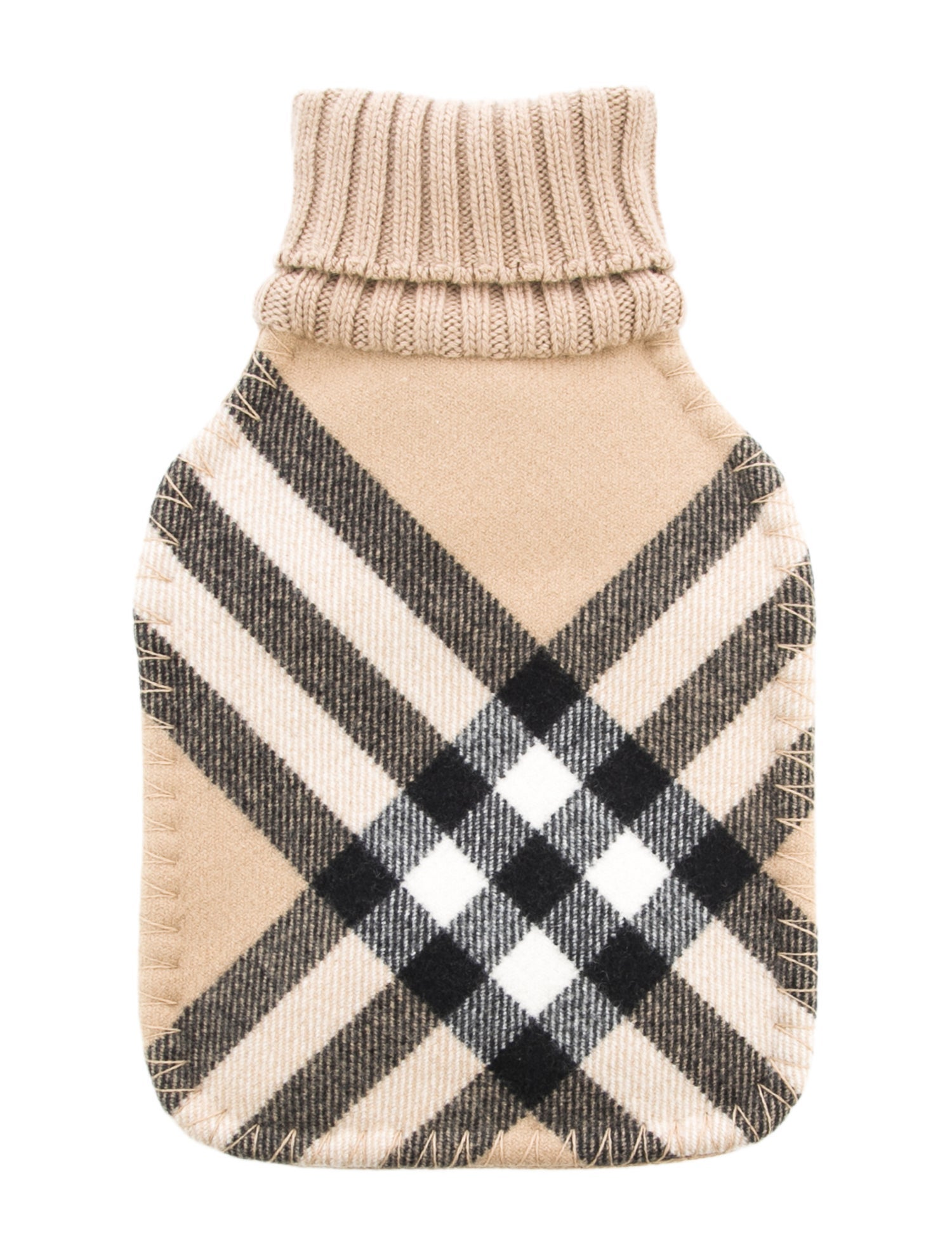 Burberry Hot Water Bottle Nova Check Sleeve w/ Tags