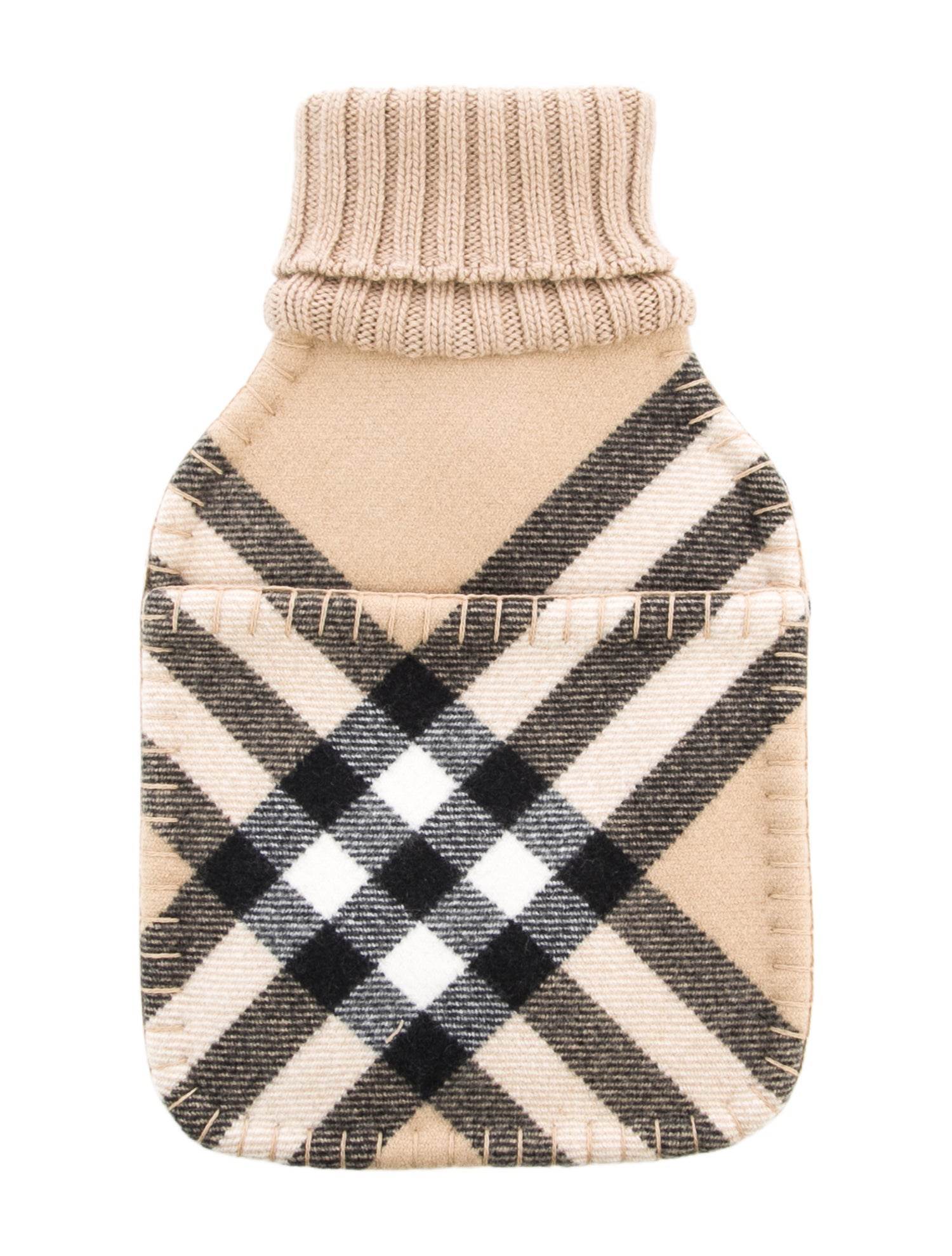 Burberry Hot Water Bottle Nova Check Sleeve w/ Tags
