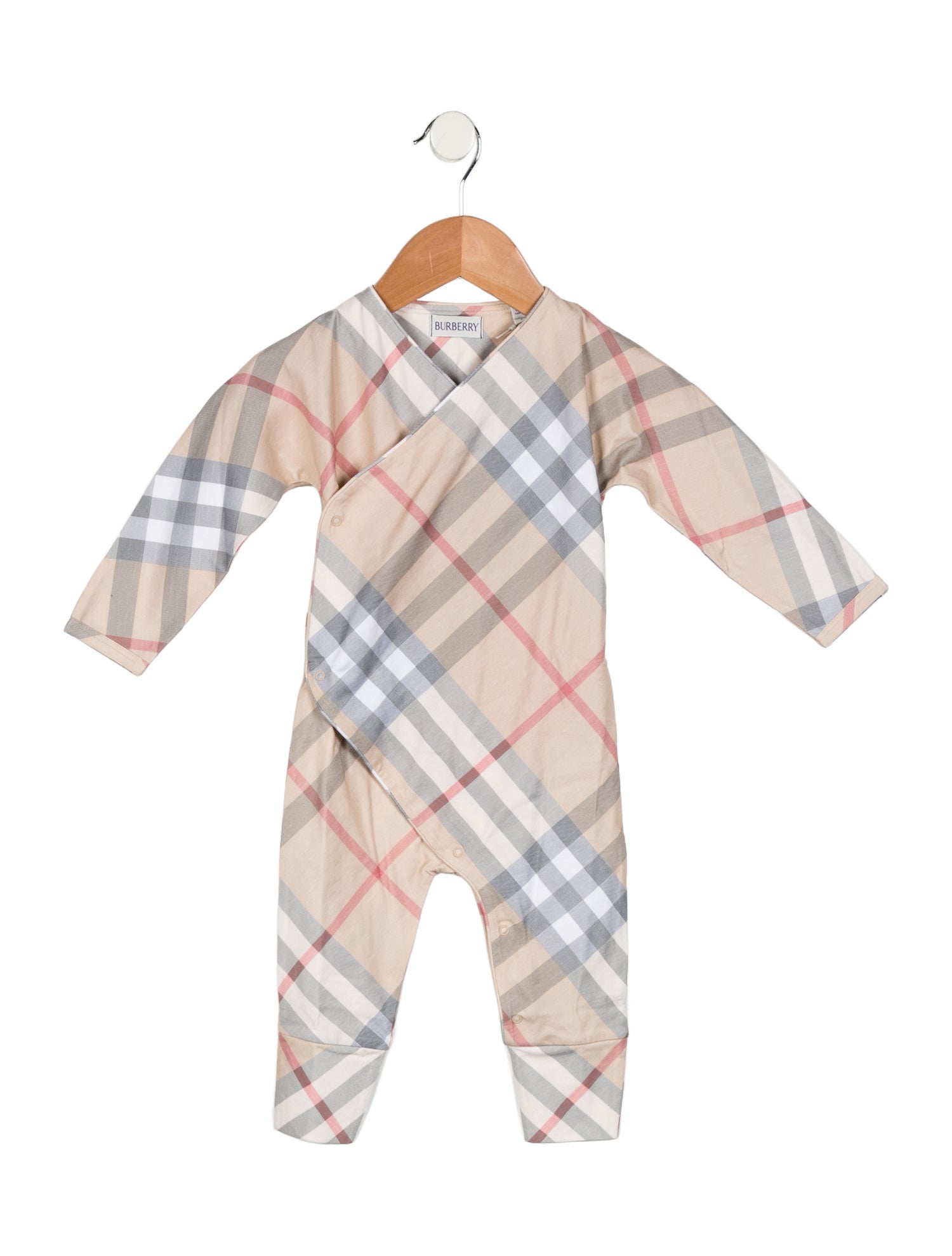 Burberry Infants' Checkprint One Piece w/ Tags