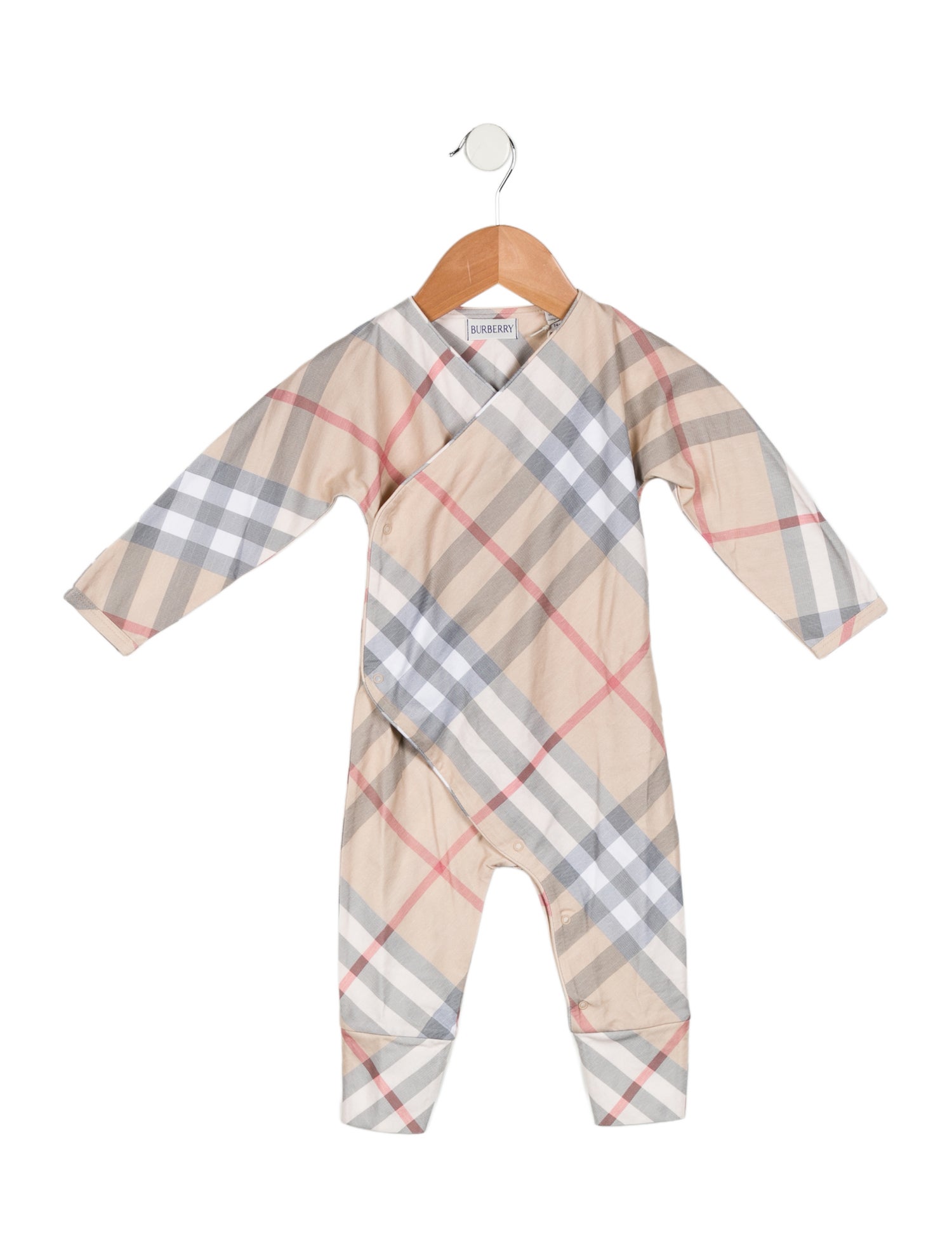 Burberry Infants' Checkprint One Piece w/ Tags
