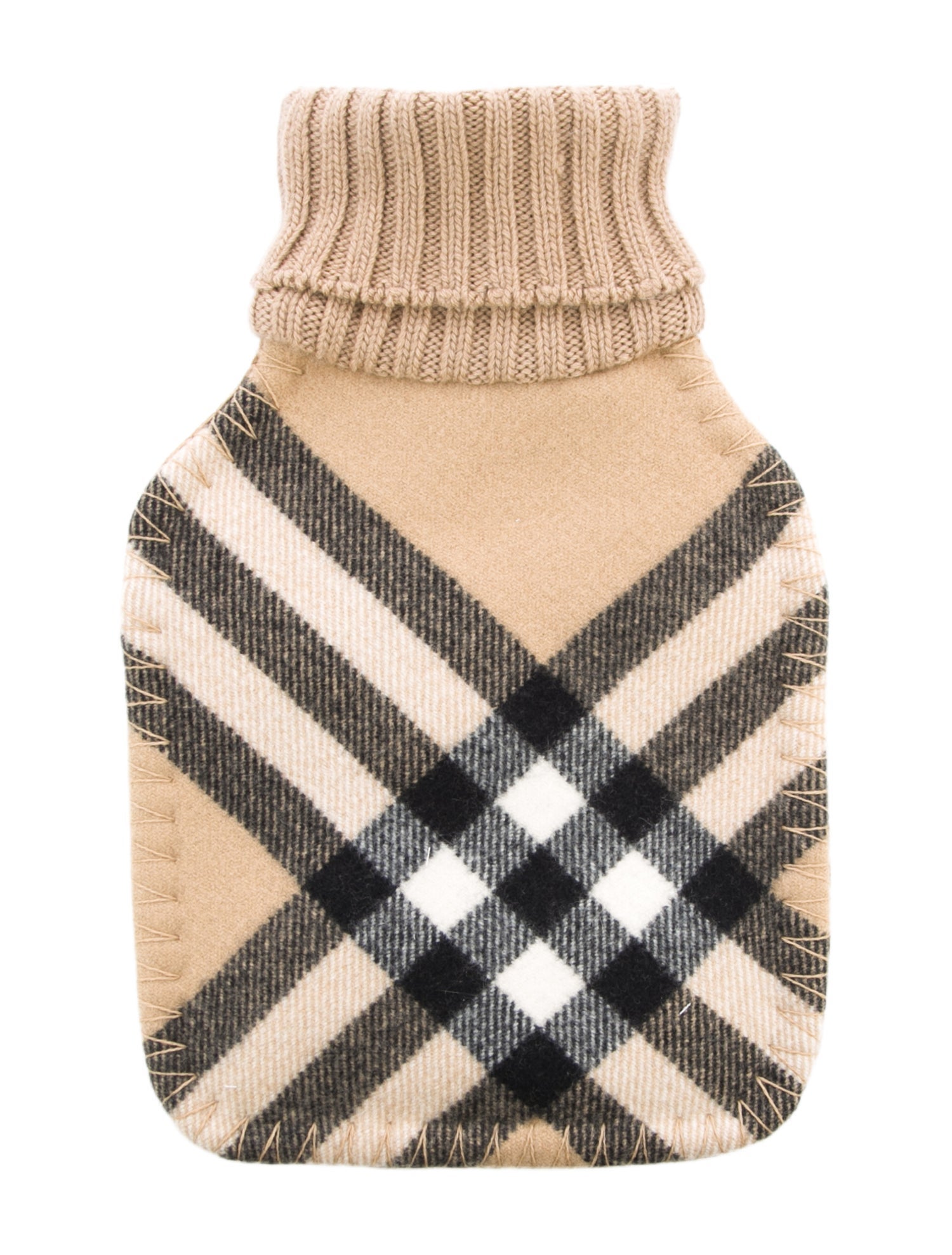 Burberry Hot Water Bottle Nova Check Sleeve w/ Tags