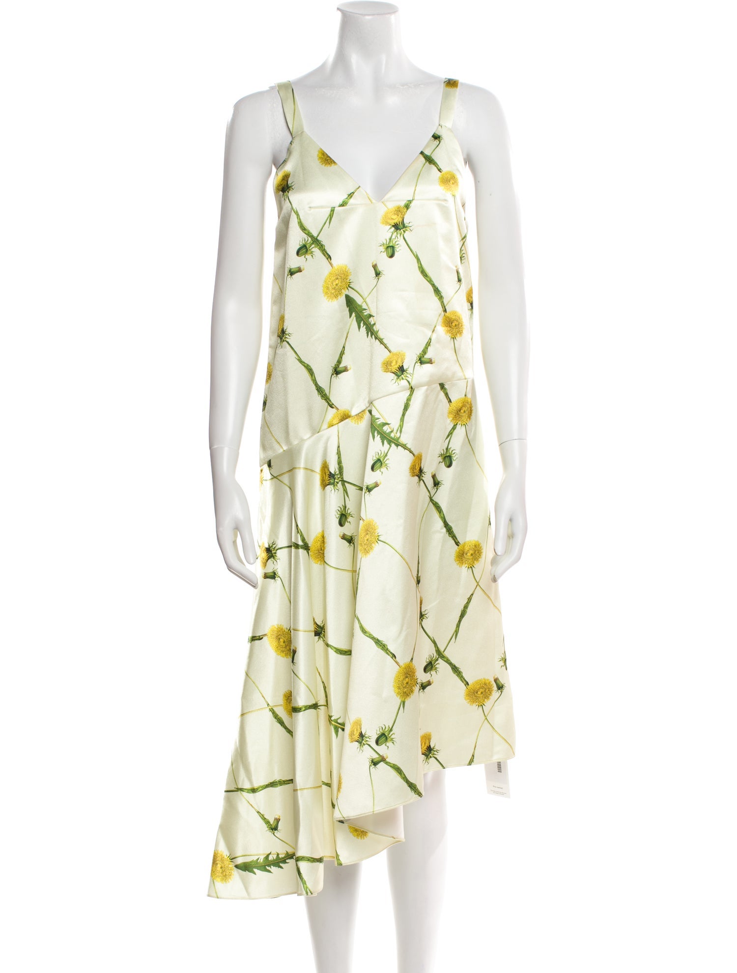 Burberry Floral Print Knee-Length Dress