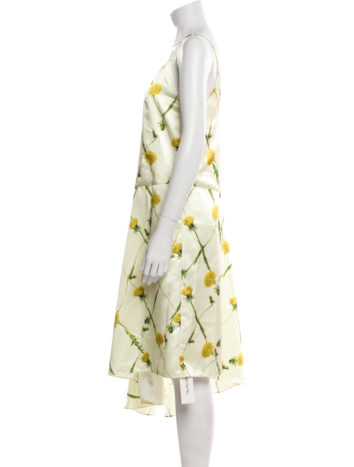 Burberry Floral Print Knee-Length Dress