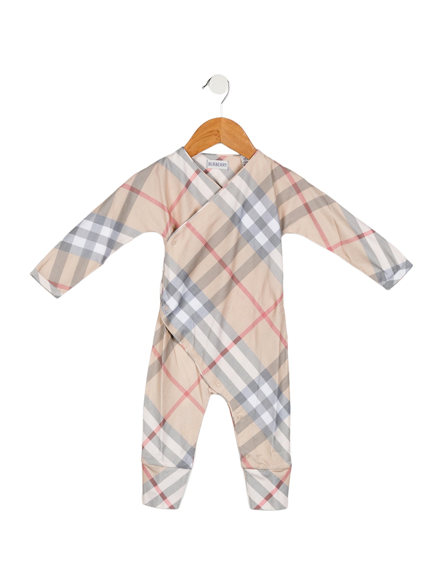Burberry Infants' Checkprint One Piece w/ Tags