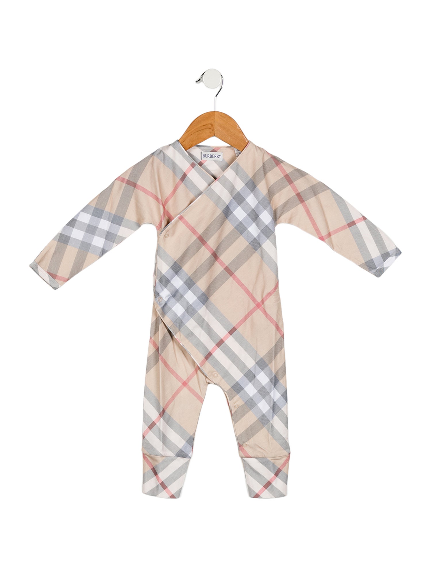 Burberry Infants' Checkprint One Piece w/ Tags