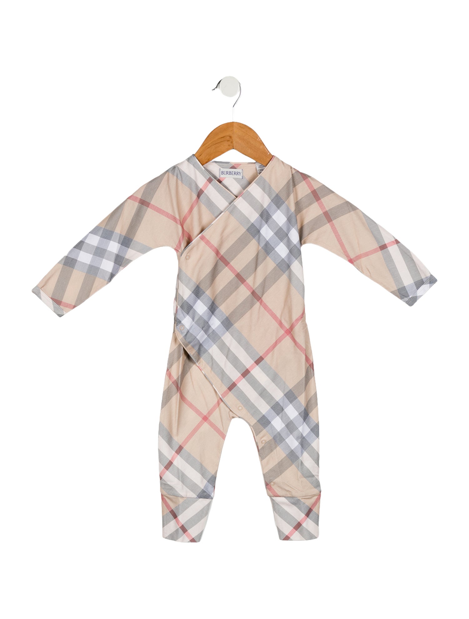 Burberry Infants' Checkprint One Piece w/ Tags