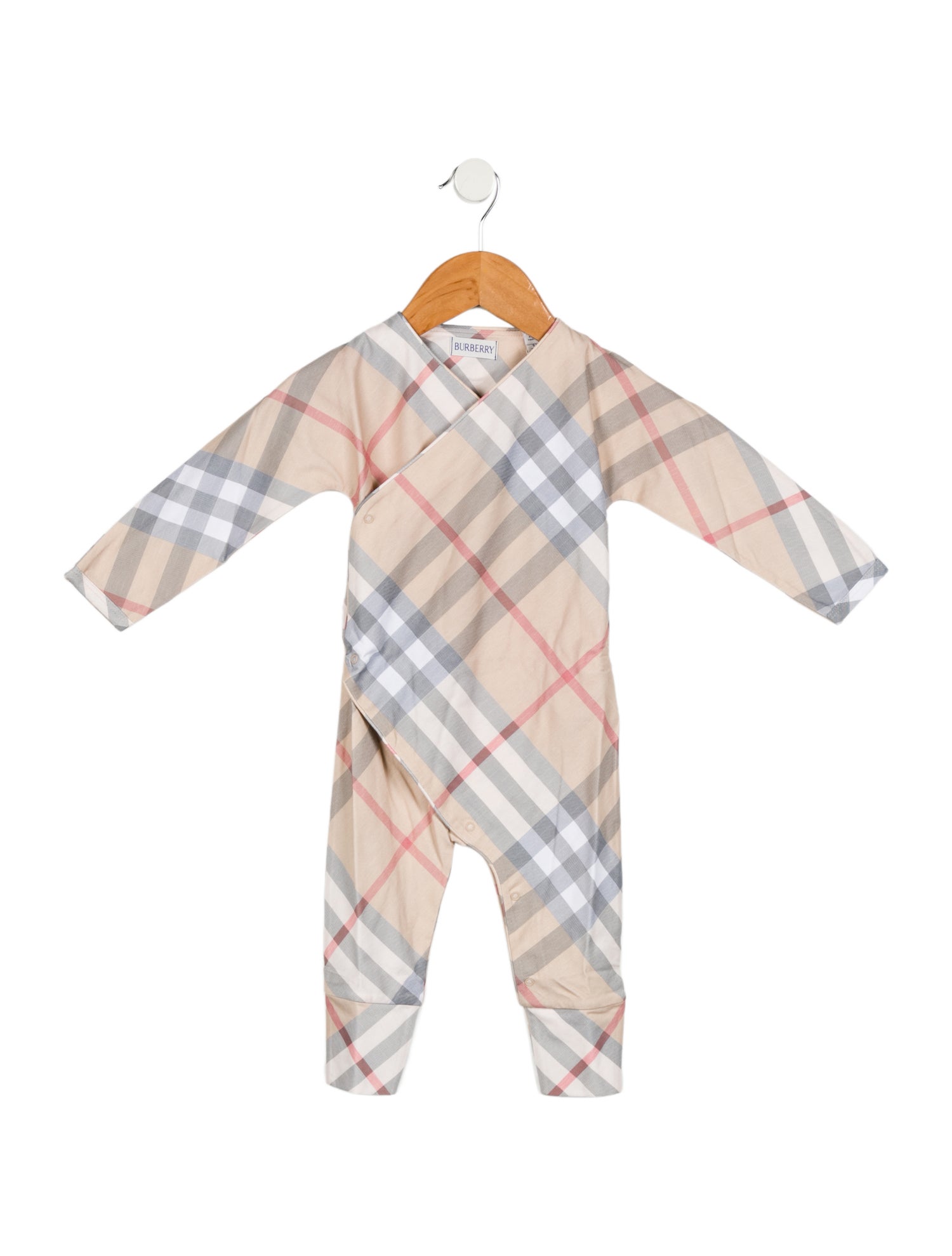 Burberry Infants' Checkprint One Piece w/ Tags