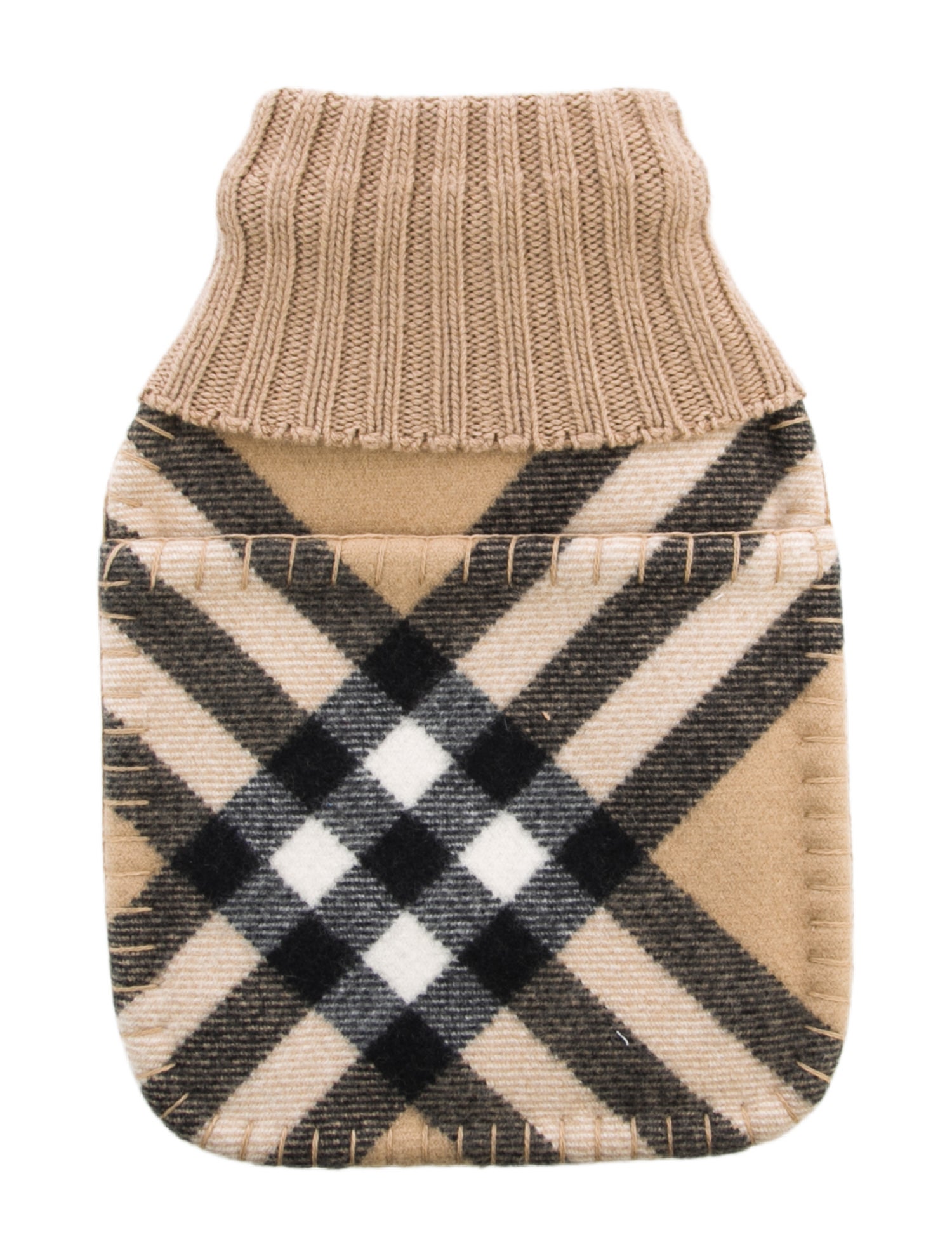 Burberry Hot Water Bottle Nova Check Sleeve w/ Tags