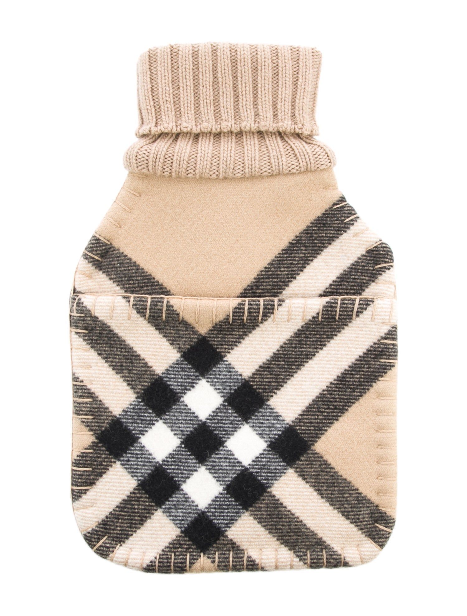 Burberry Hot Water Bottle Nova Check Sleeve w/ Tags