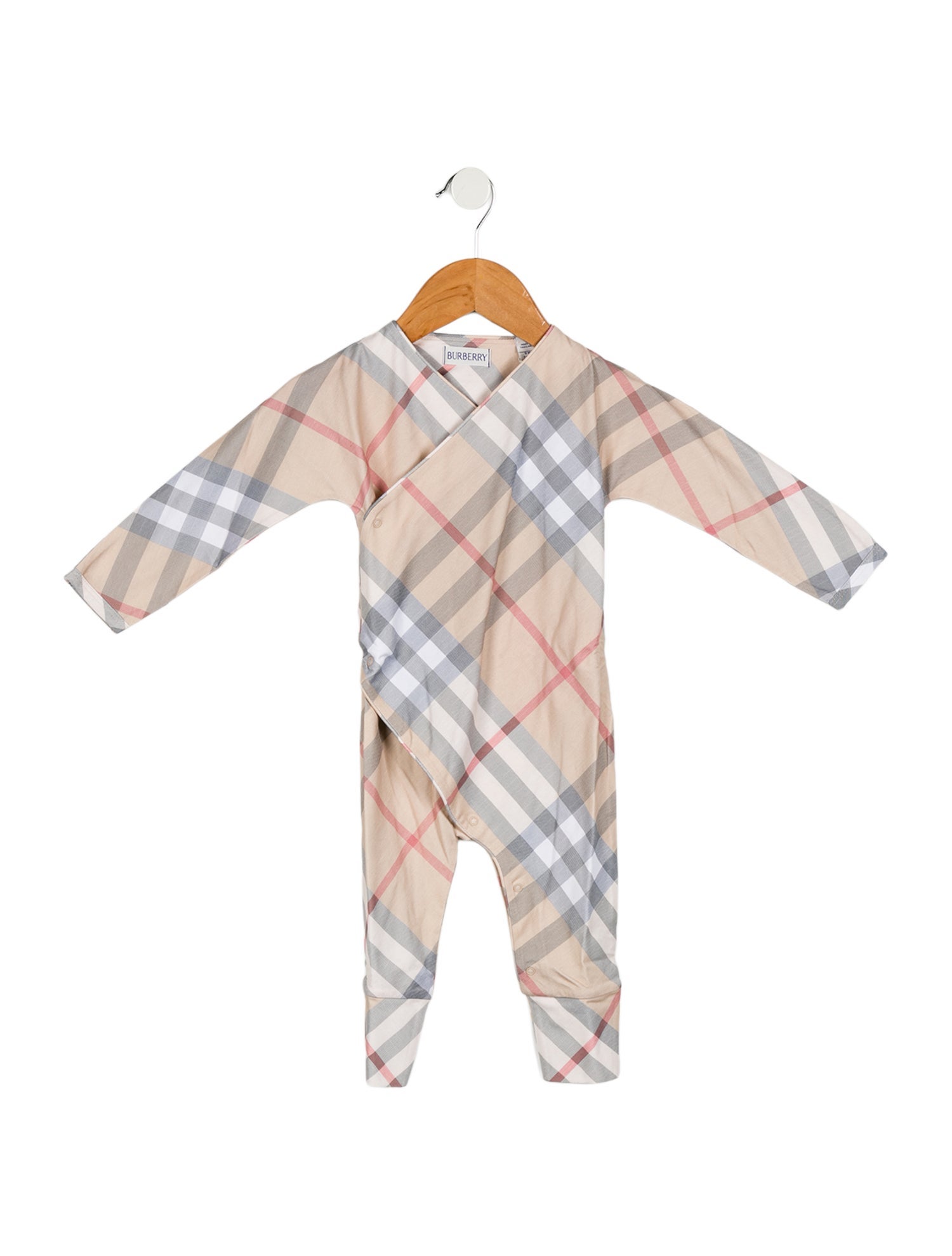 Burberry Infants' Checkprint One Piece w/ Tags