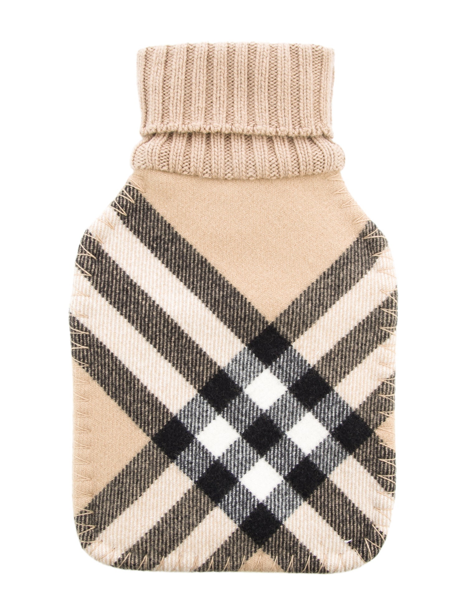 Burberry Hot Water Bottle Nova Check Sleeve w/ Tags