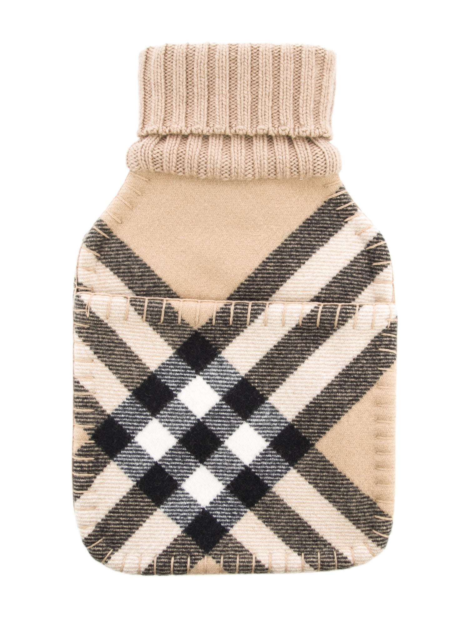 Burberry Hot Water Bottle Nova Check Sleeve w/ Tags