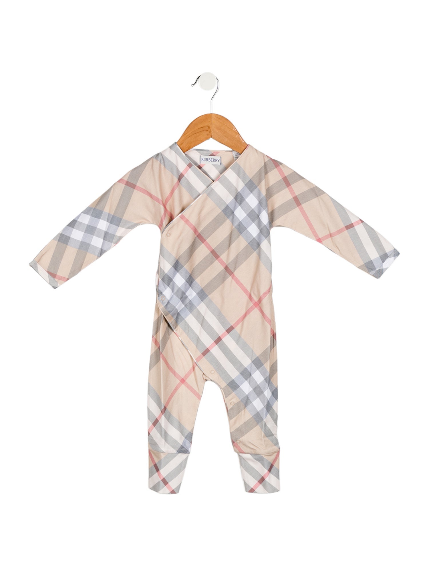 Burberry Infants' Checkprint One Piece w/ Tags