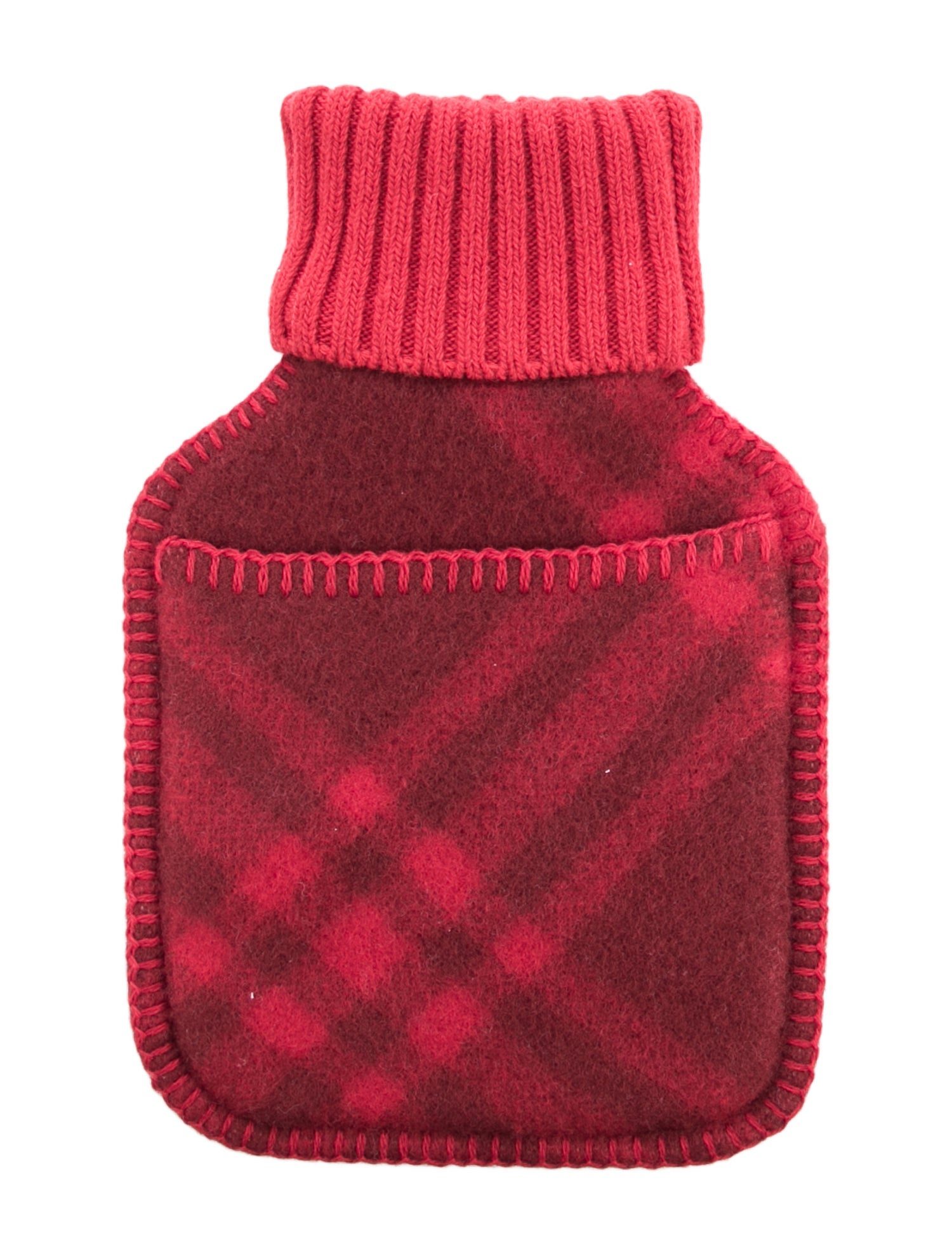Burberry Hot Water Bottle Check Sleeve w/ Tags