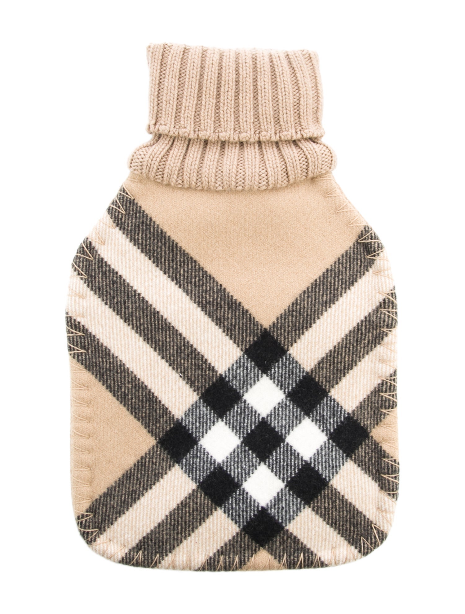 Burberry Hot Water Bottle Nova Check Sleeve w/ Tags