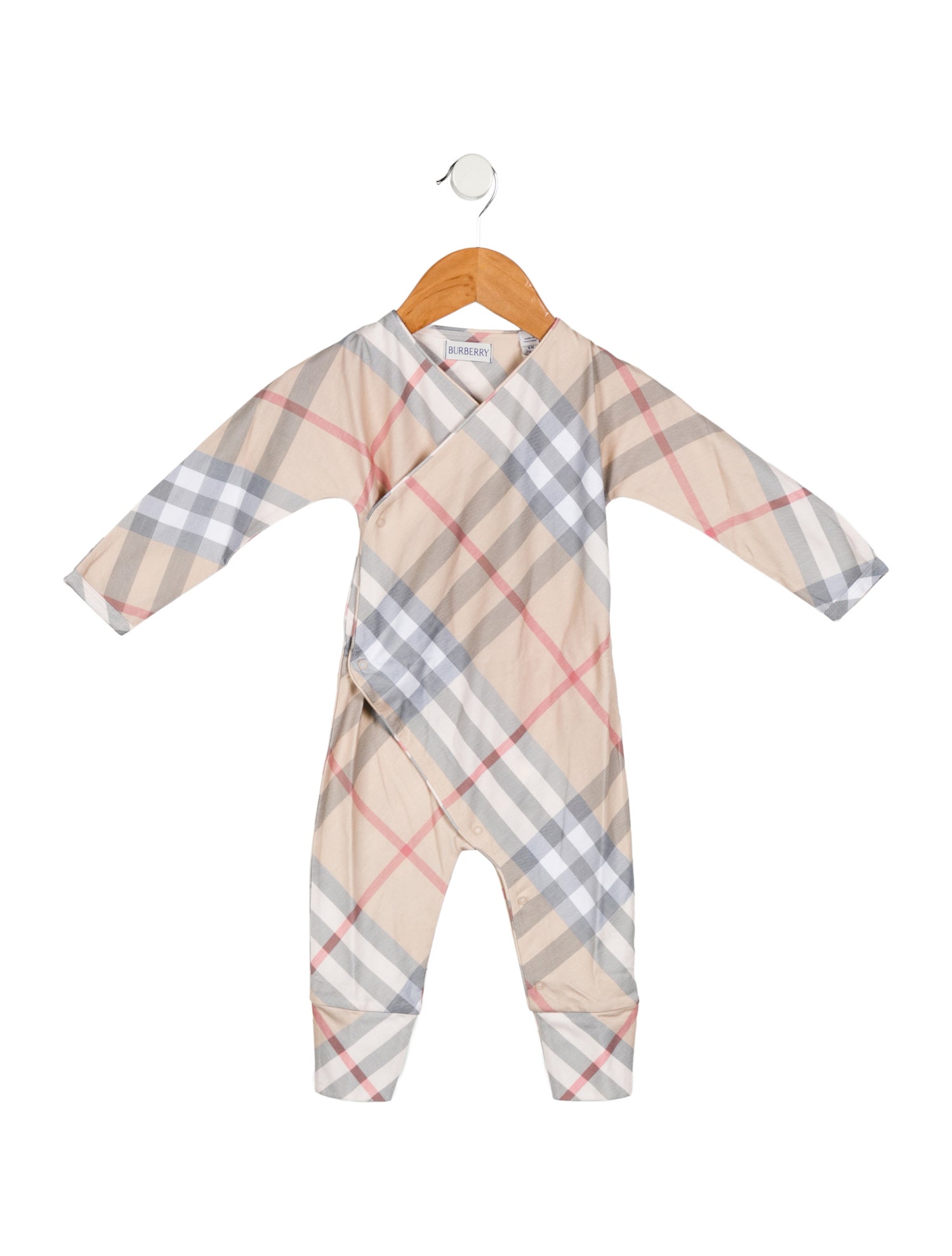 Burberry Infants' Checkprint One Piece w/ Tags