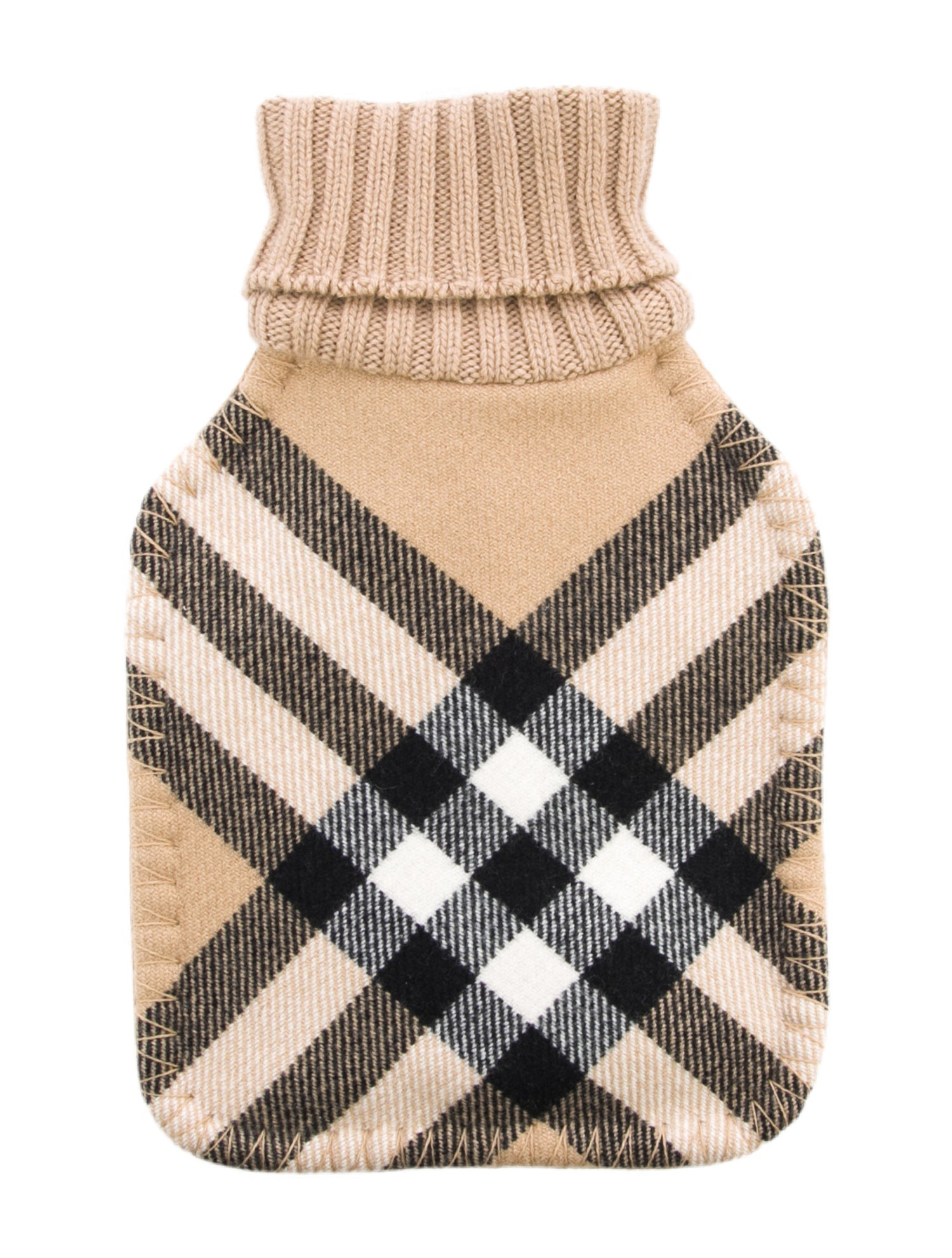 Burberry Hot Water Bottle Nova Check Sleeve w/ Tags