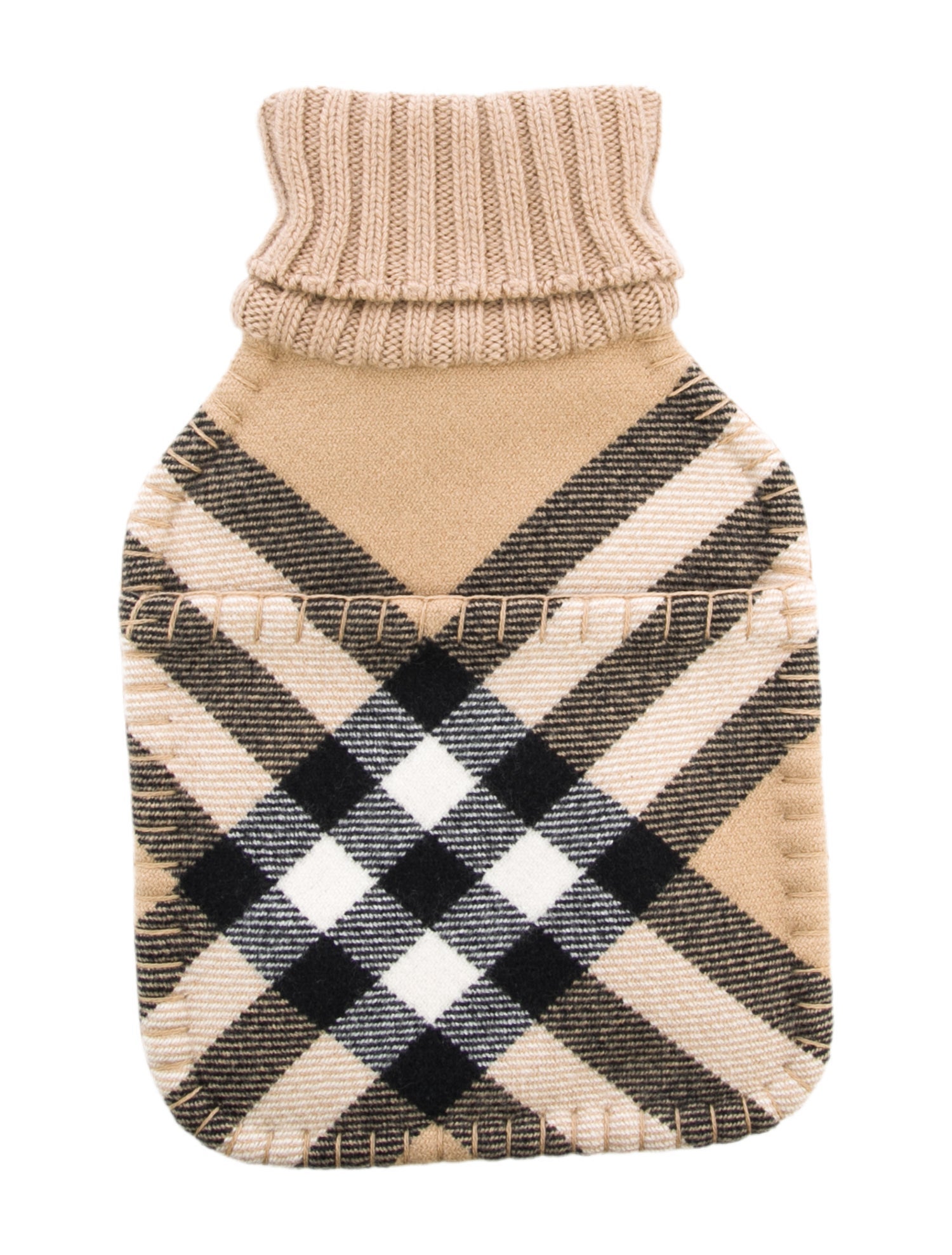 Burberry Hot Water Bottle Nova Check Sleeve w/ Tags