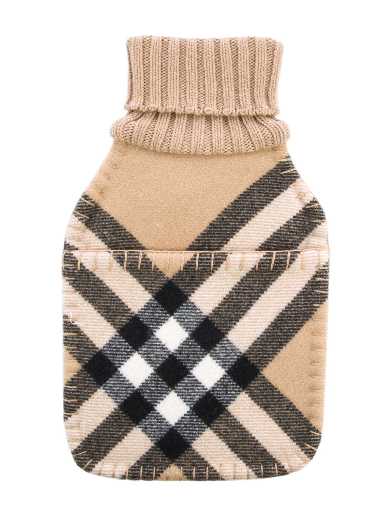 Burberry Hot Water Bottle Nova Check Sleeve w/ Tags