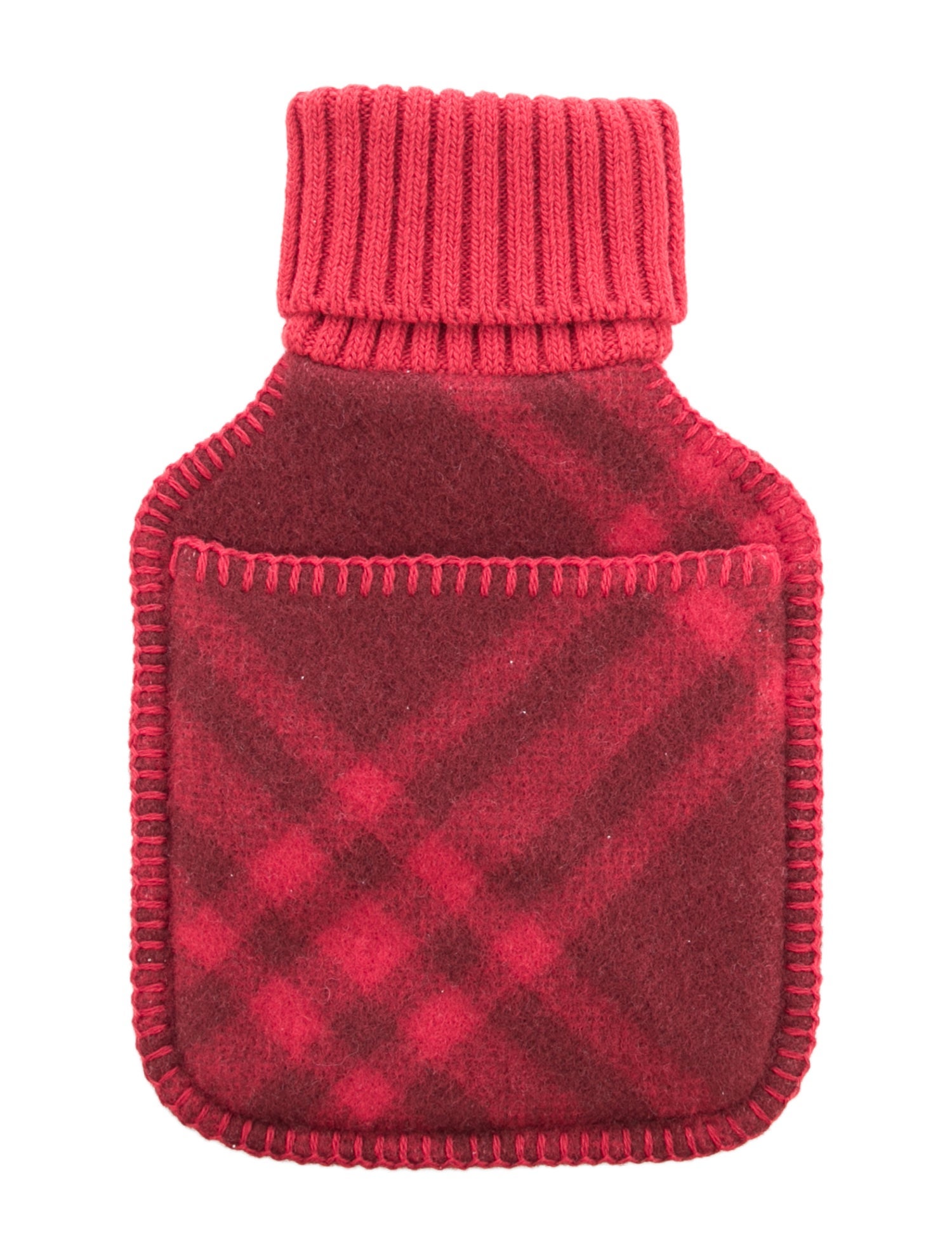 Burberry Hot Water Bottle Check Sleeve w/ Tags