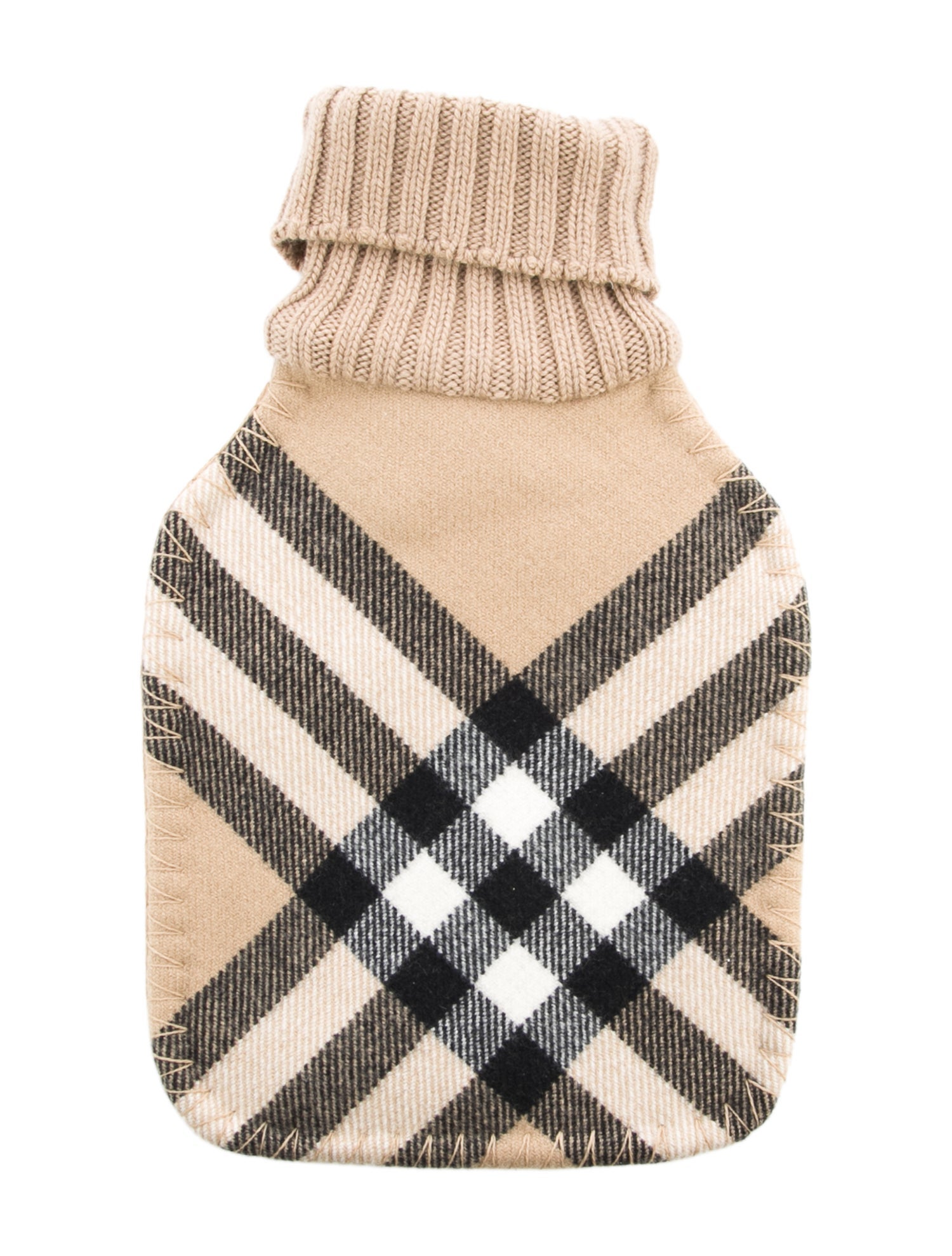 Burberry Hot Water Bottle Nova Check Sleeve w/ Tags