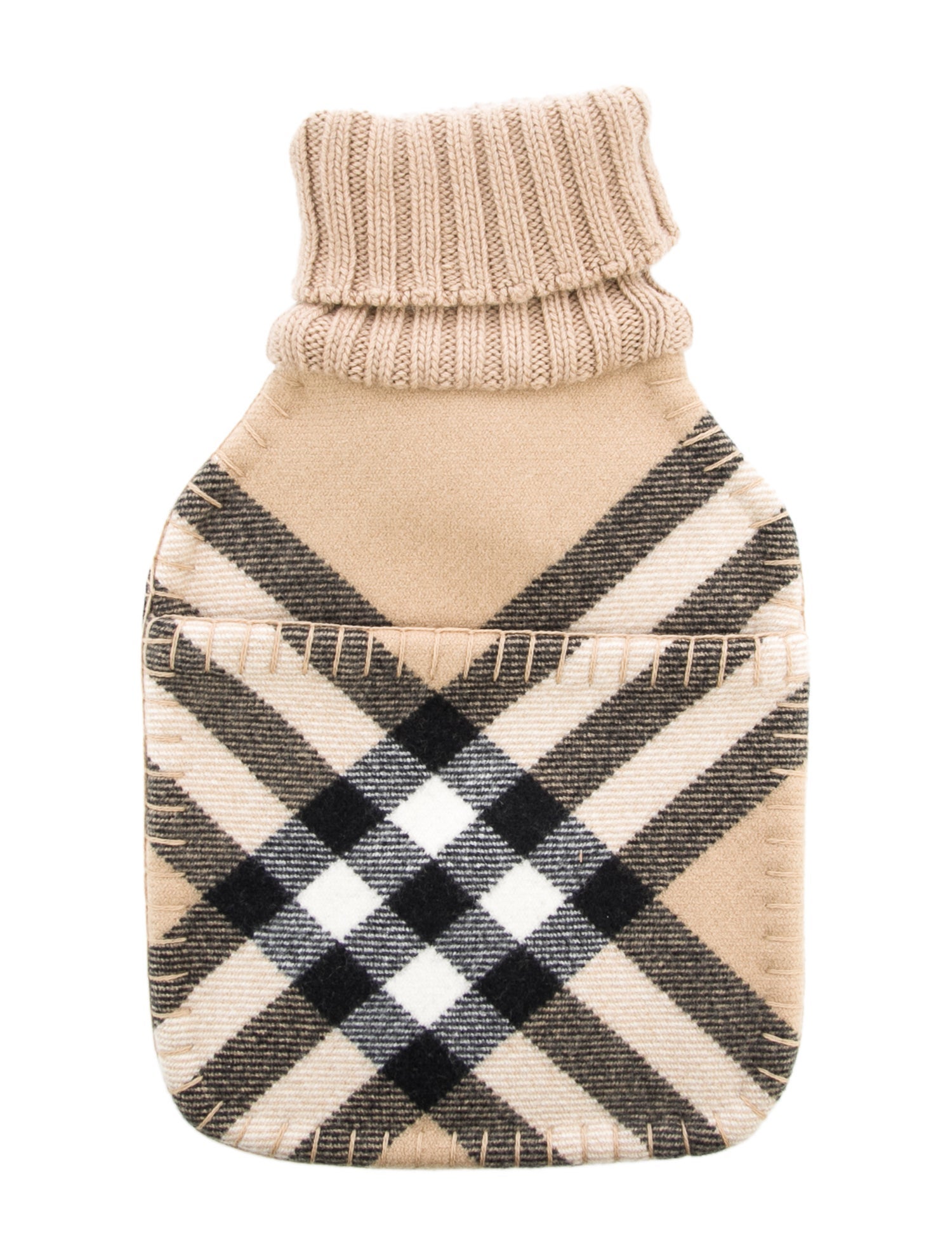 Burberry Hot Water Bottle Nova Check Sleeve w/ Tags