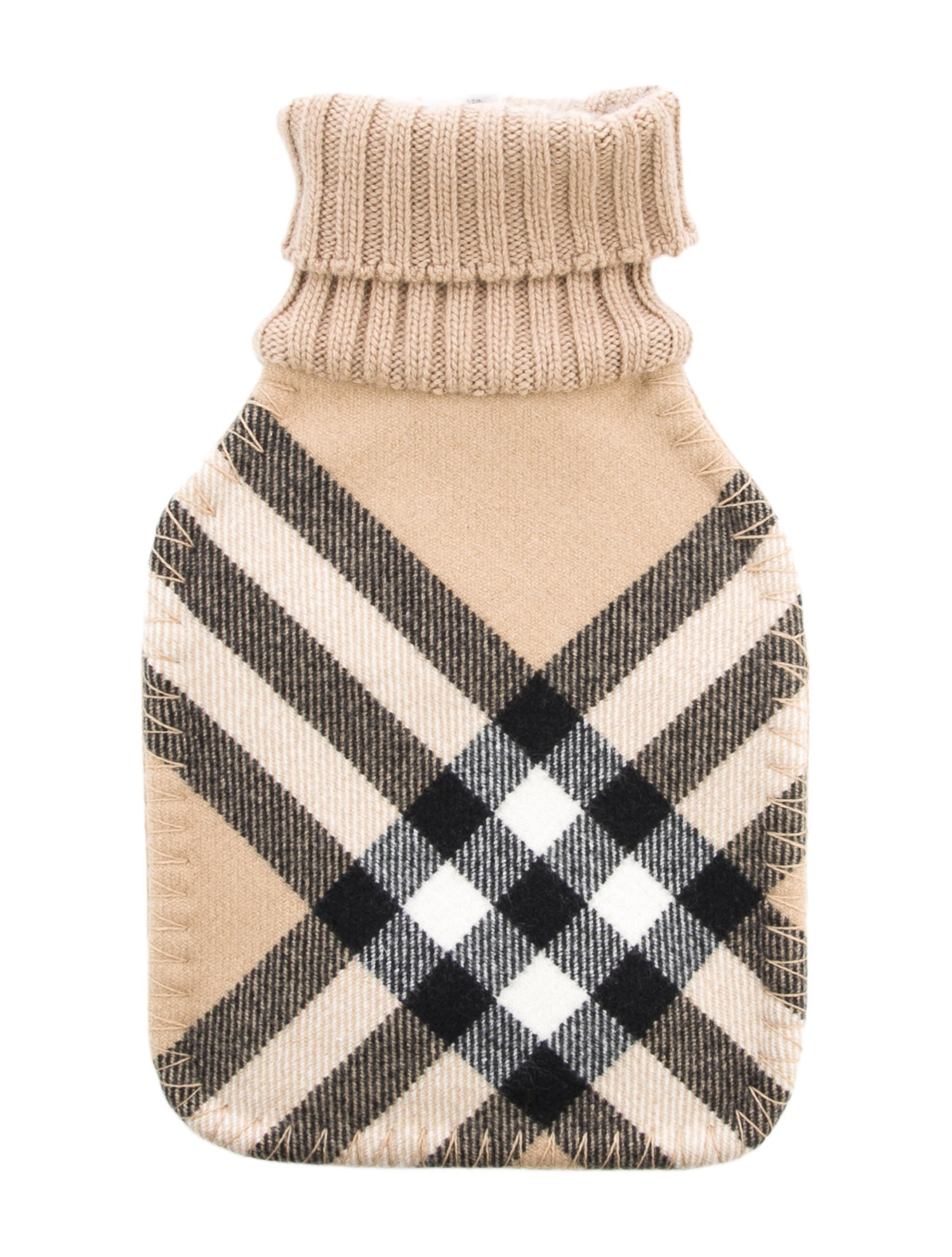 Burberry Hot Water Bottle Nova Check Sleeve w/ Tags